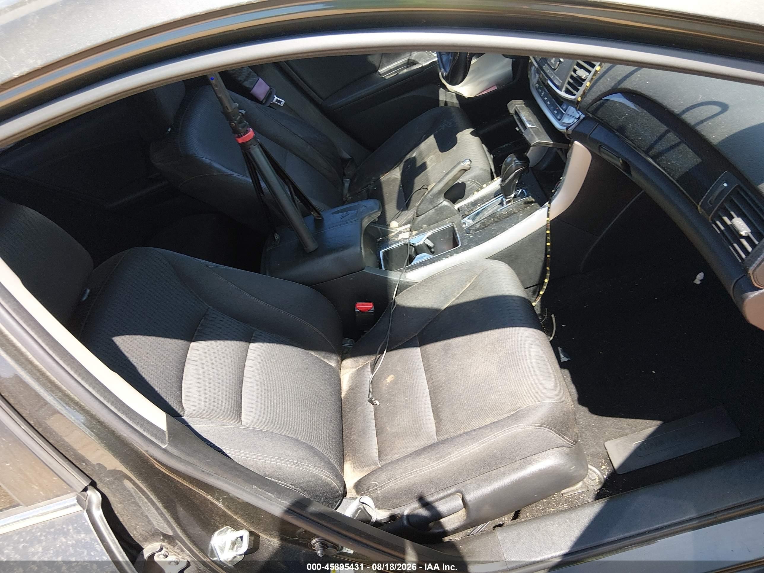 2013 Honda Accord Sport Gray vin: 1HGCR2F57DA237667