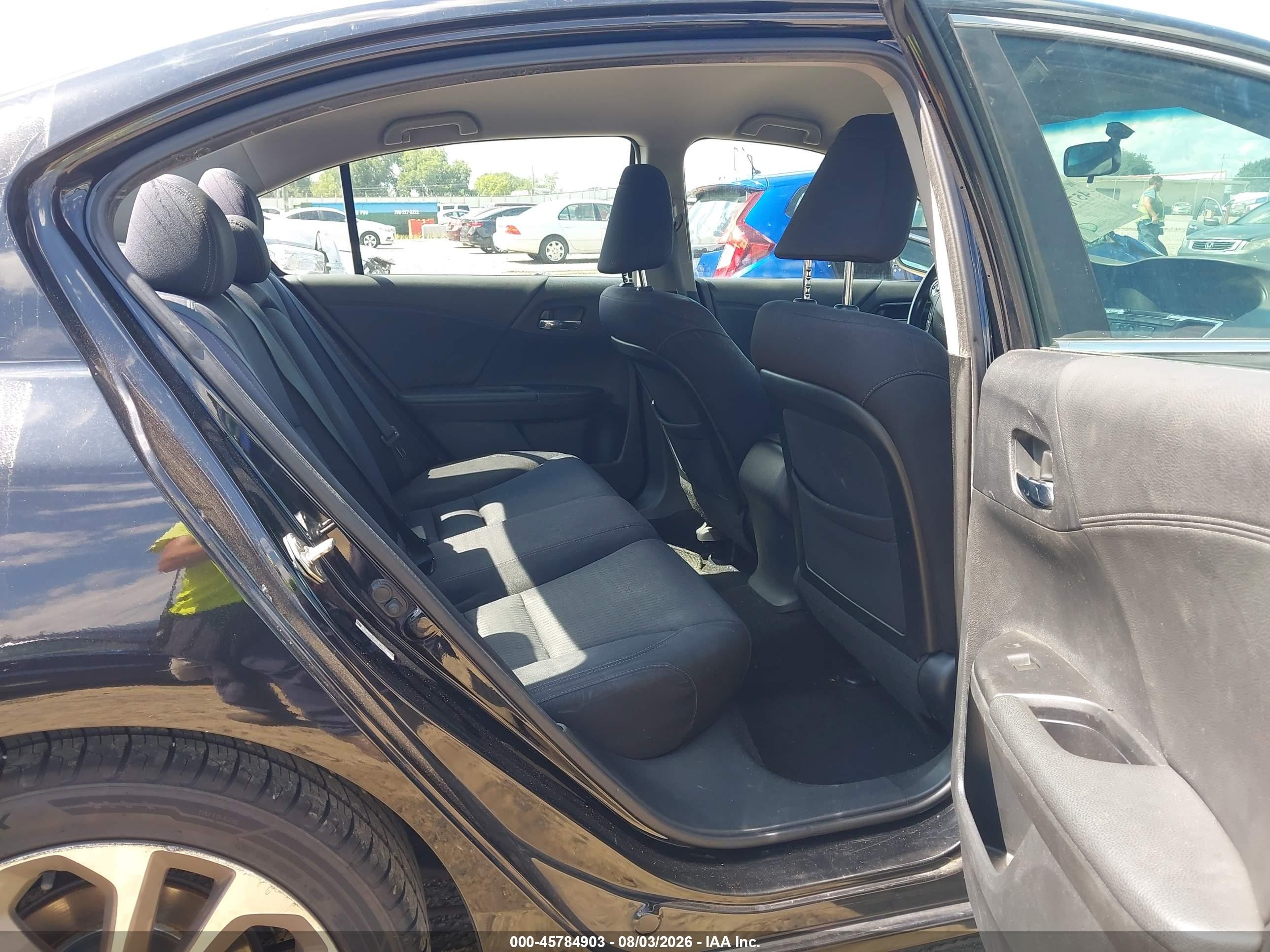 2013 Honda Accord Sport Черный vin: 1HGCR2F57DA239323