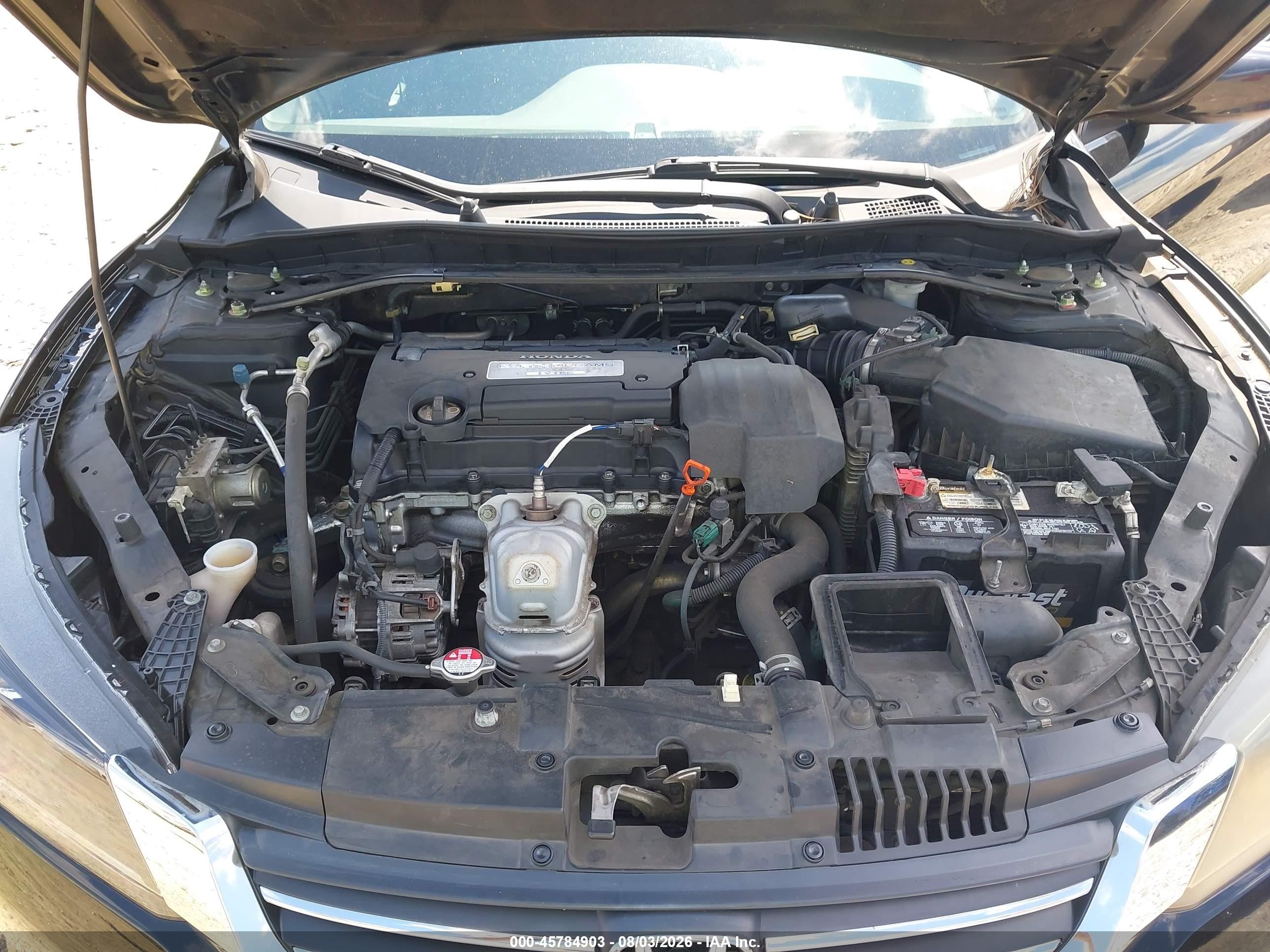 2013 Honda Accord Sport Черный vin: 1HGCR2F57DA239323