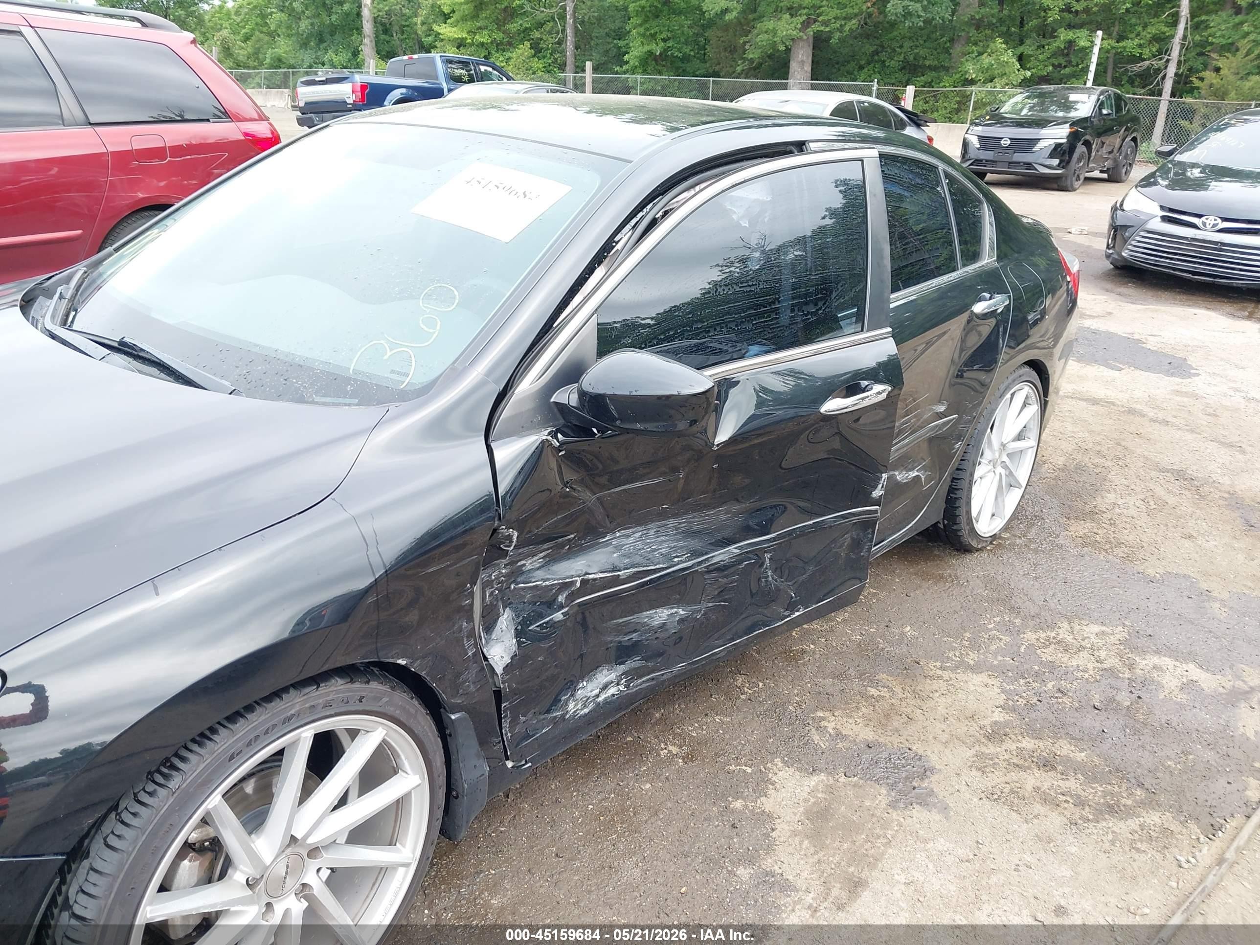 2013 Honda Accord Sport Black vin: 1HGCR2F57DA247325