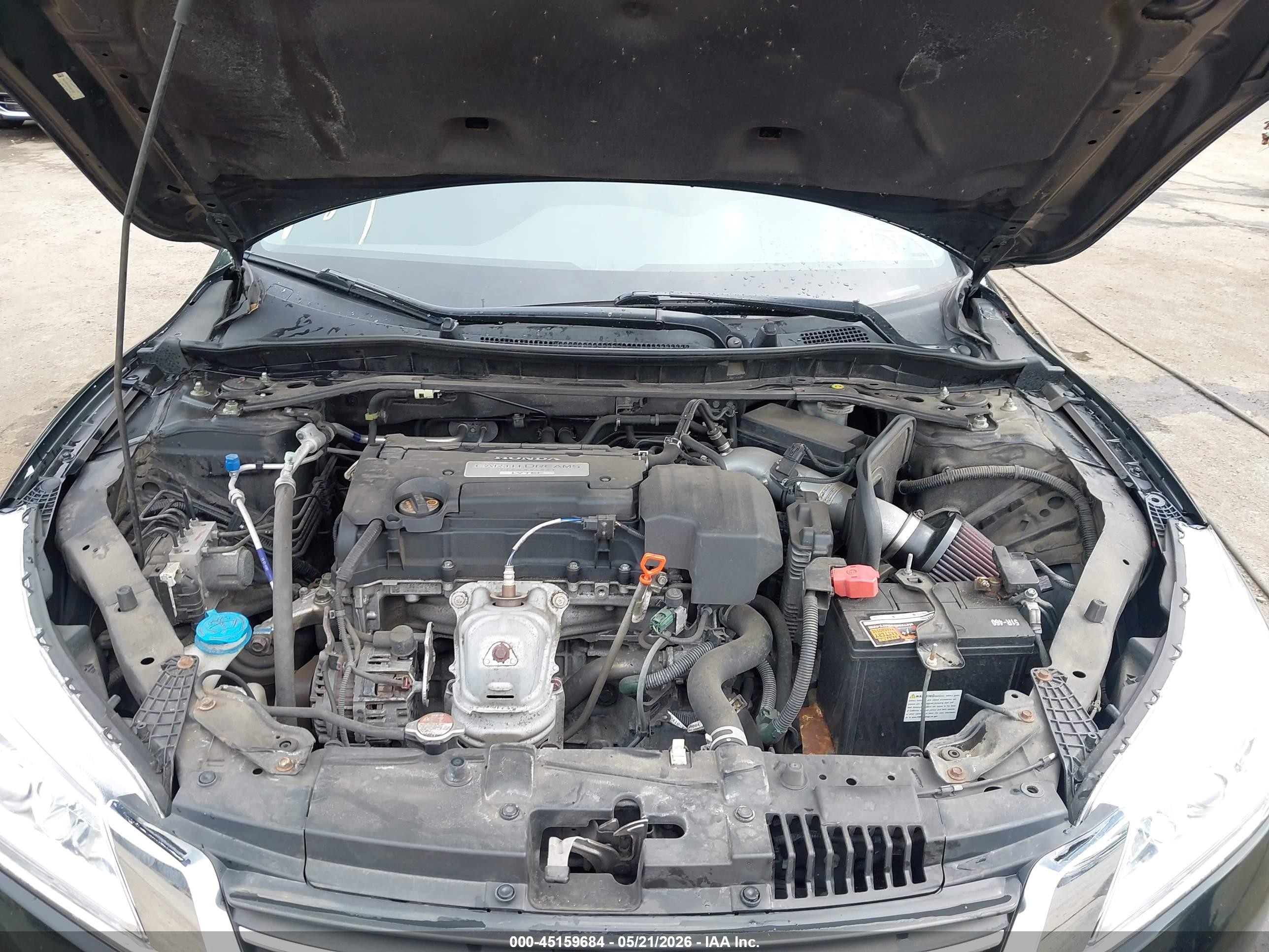 2013 Honda Accord Sport Black vin: 1HGCR2F57DA247325
