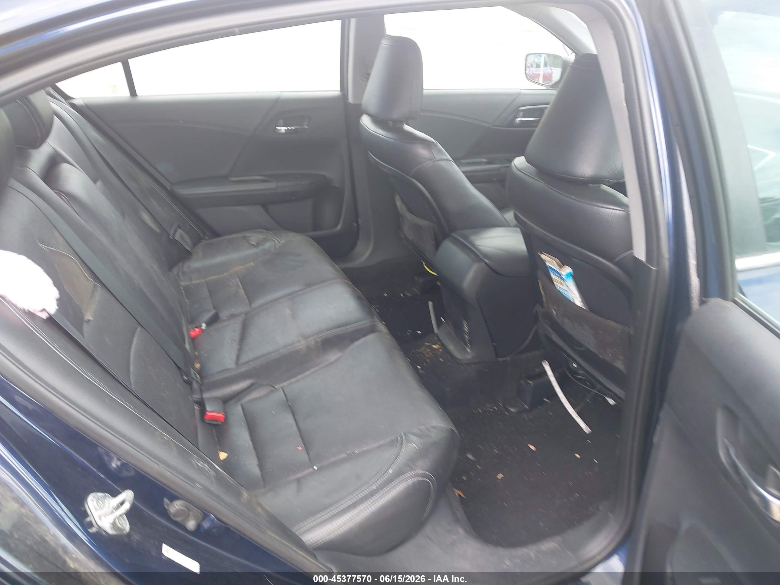2013 Honda Accord Sport Blue vin: 1HGCR2F57DA250175