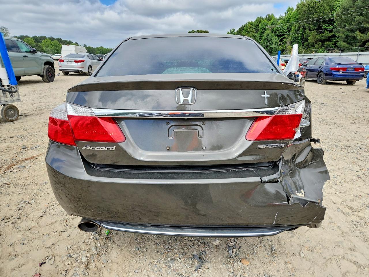 2013 Honda Accord Sport Charcoal vin: 1HGCR2F57DA255411