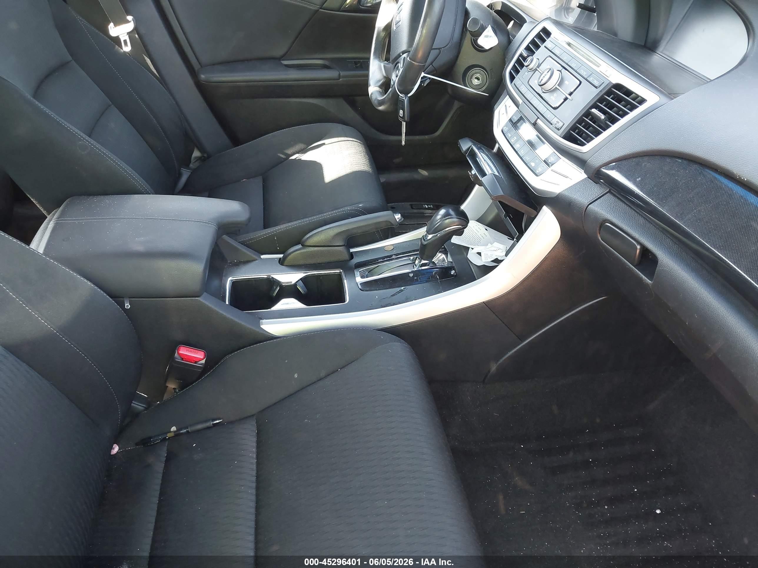 2013 Honda Accord Sport Серый vin: 1HGCR2F57DA267350