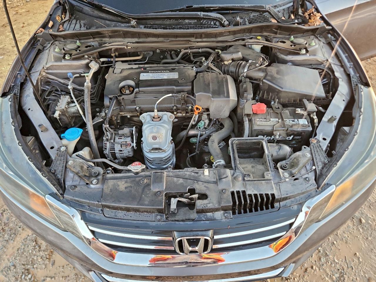 2013 Honda Accord Sport Gray vin: 1HGCR2F57DA283063