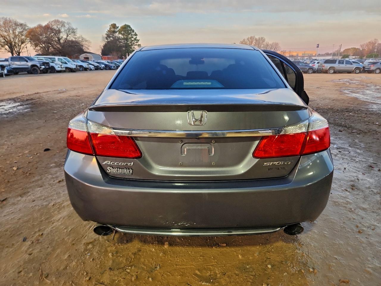 2013 Honda Accord Sport Gray vin: 1HGCR2F57DA283063