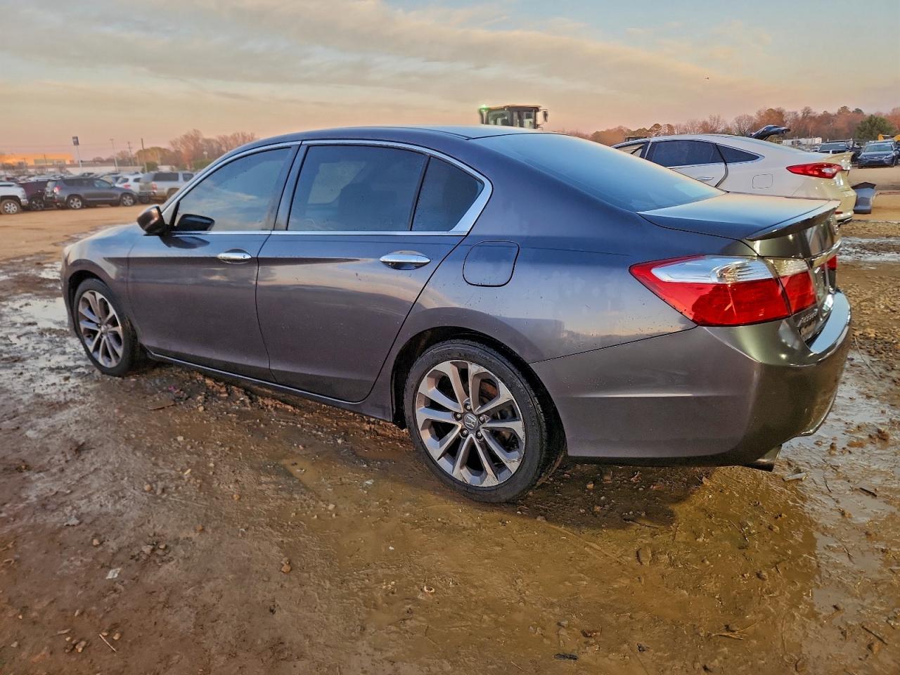 2013 Honda Accord Sport Gray vin: 1HGCR2F57DA283063
