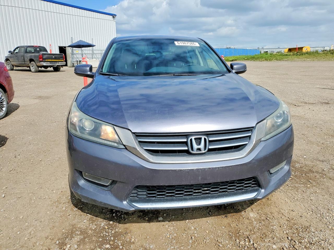 2013 Honda Accord Sport Gray vin: 1HGCR2F57DA801298