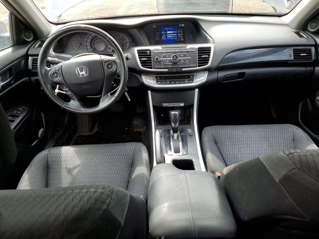 2013 Honda Accord Sport Gray vin: 1HGCR2F57DA801298