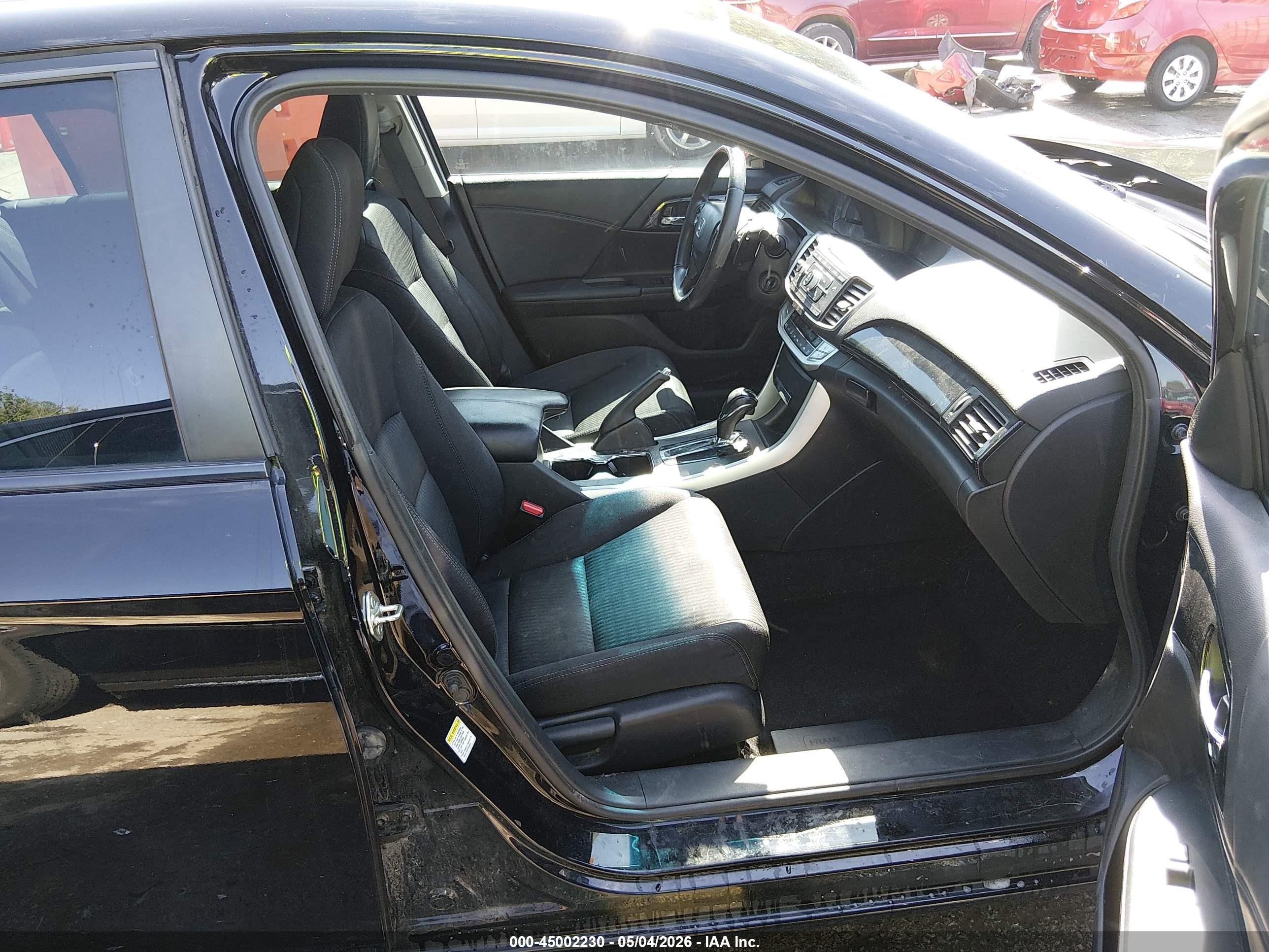 2014 Honda Accord Sport Black vin: 1HGCR2F57EA038894