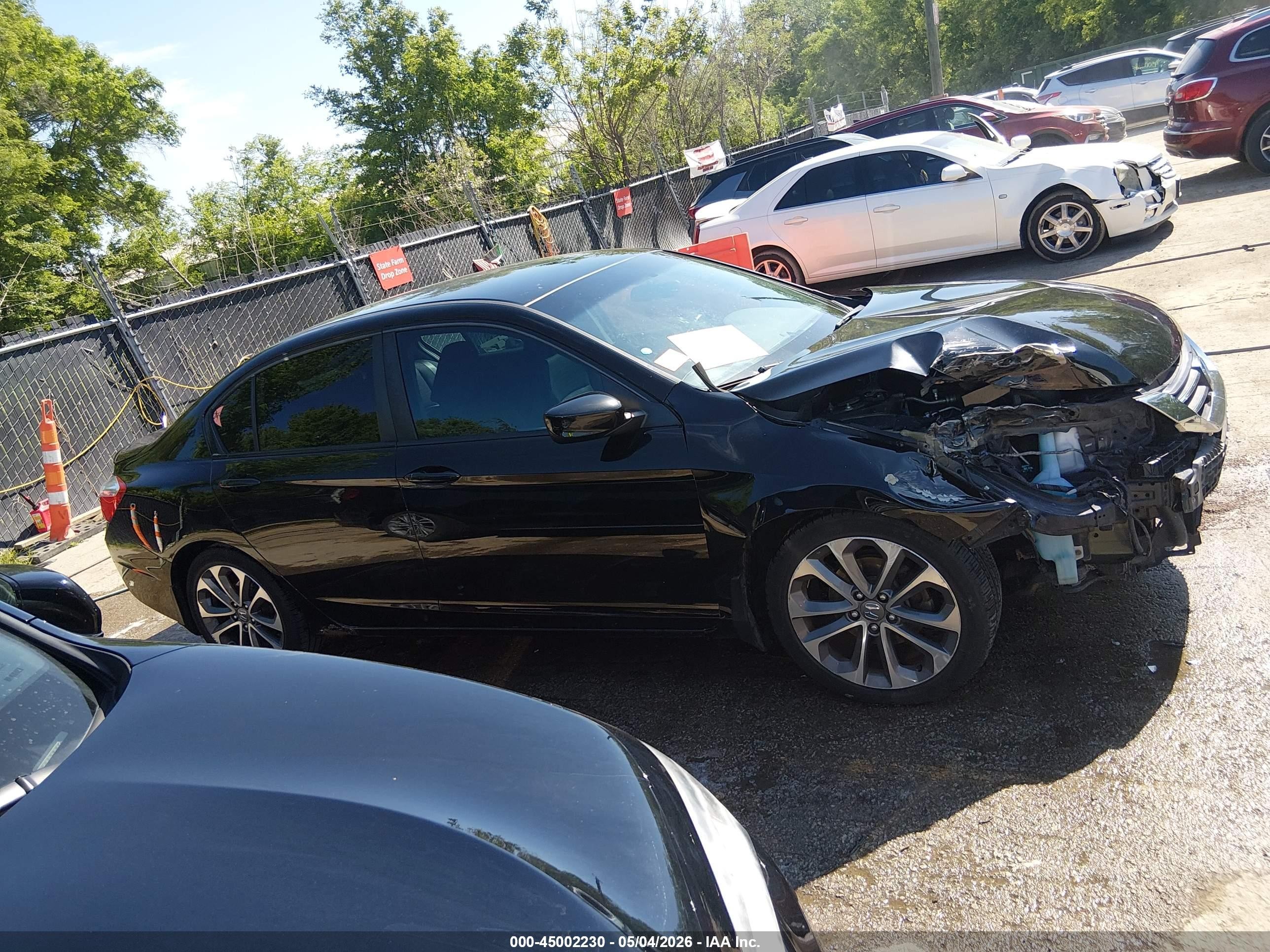 2014 Honda Accord Sport Black vin: 1HGCR2F57EA038894