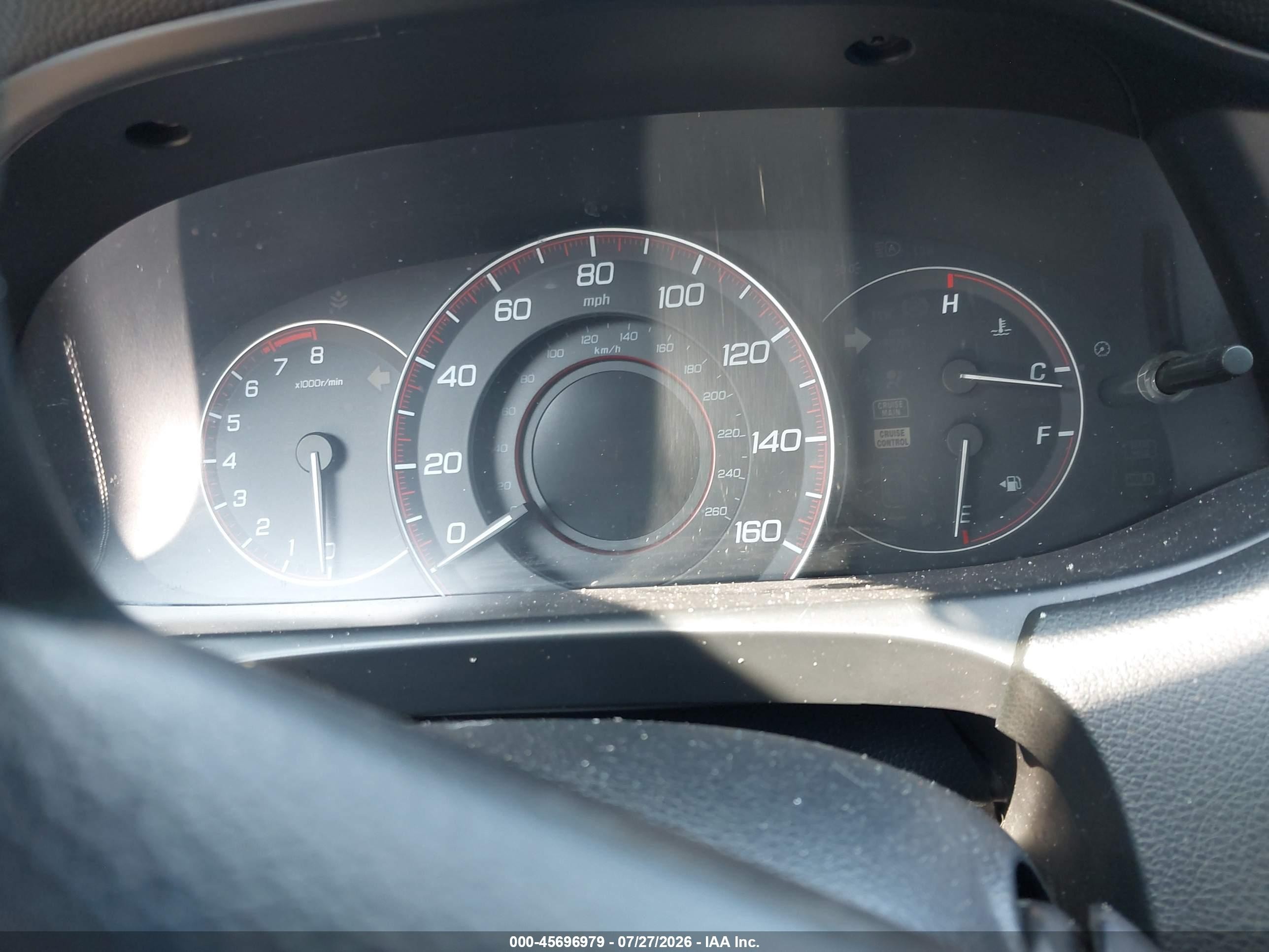 2014 Honda Accord Sport Gray vin: 1HGCR2F57EA069577