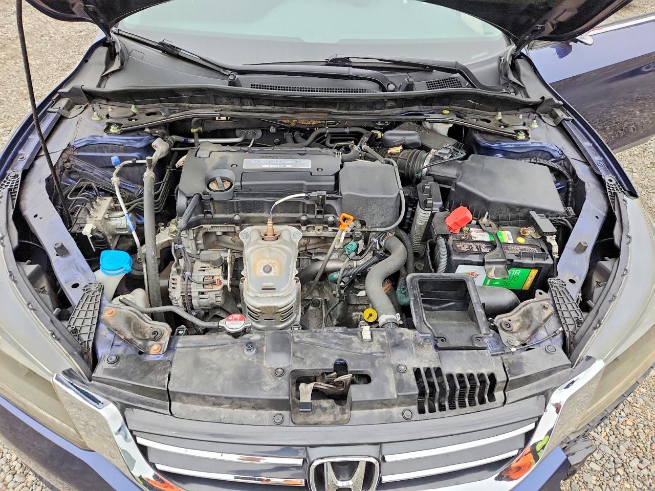 2014 Honda Accord Sport Blue vin: 1HGCR2F57EA075749