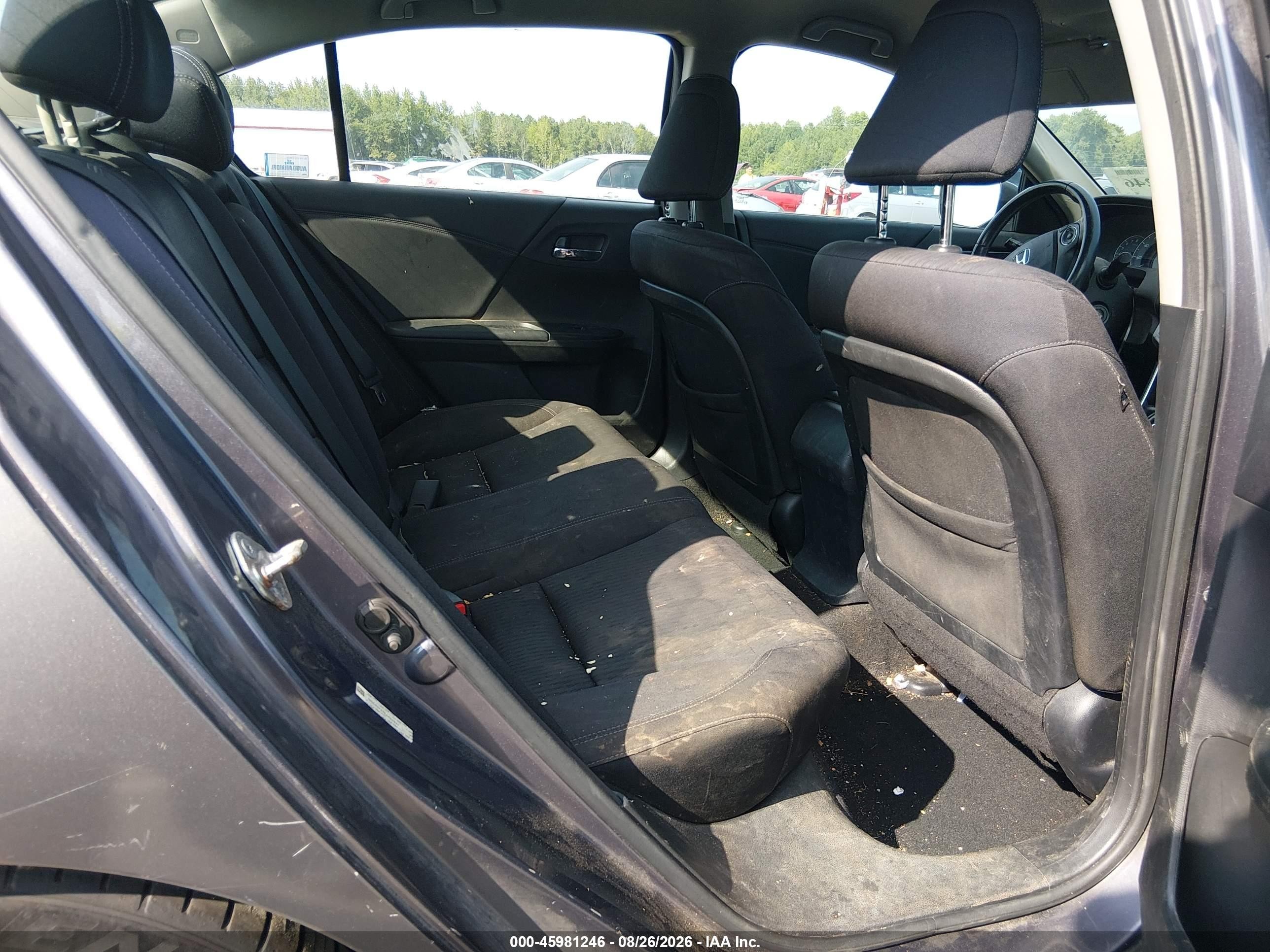 2014 Honda Accord Sport Gray vin: 1HGCR2F57EA094947