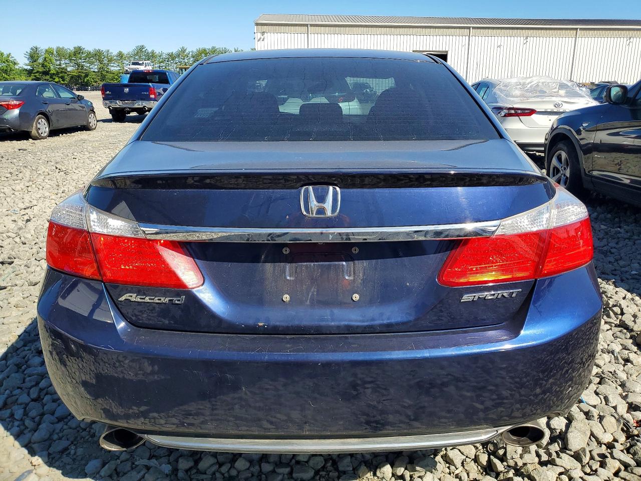 2014 Honda Accord Sport Blue vin: 1HGCR2F57EA098240