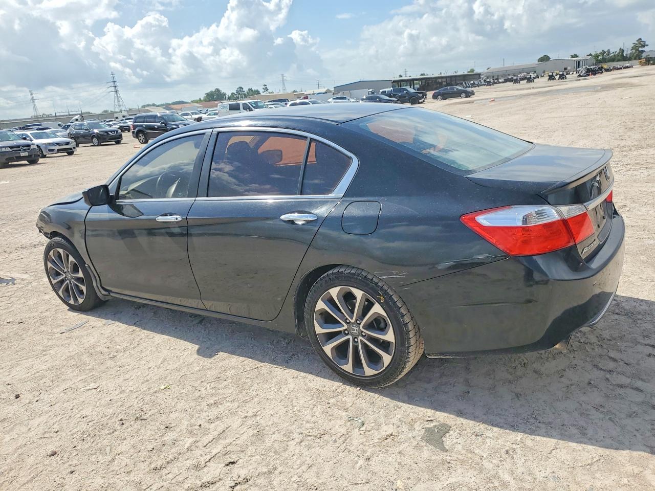 2014 Honda Accord Sport Black vin: 1HGCR2F57EA104585