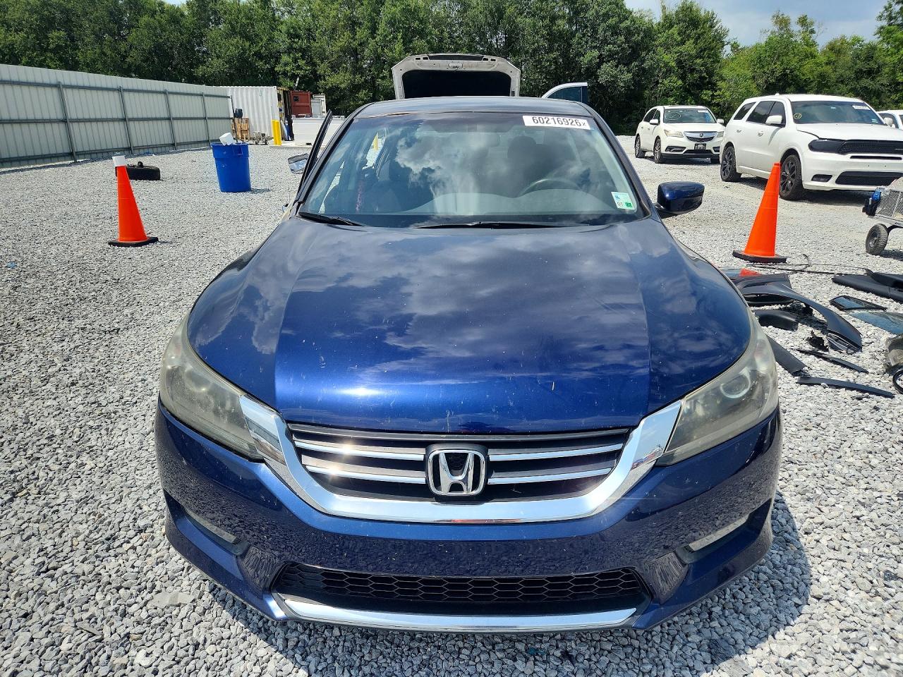 2014 Honda Accord Sport Blue vin: 1HGCR2F57EA196099