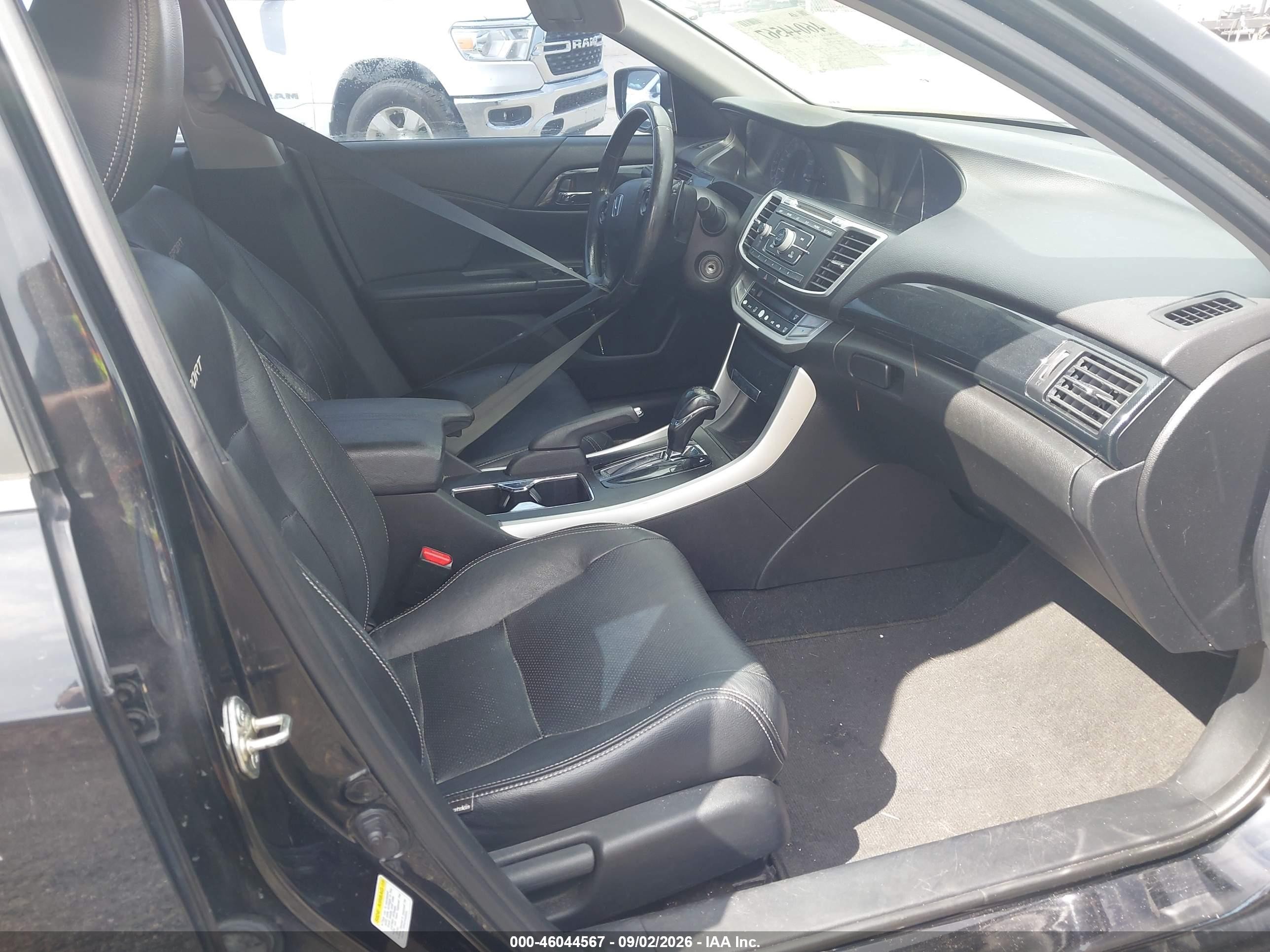 2014 Honda Accord Sport Black vin: 1HGCR2F57EA197818