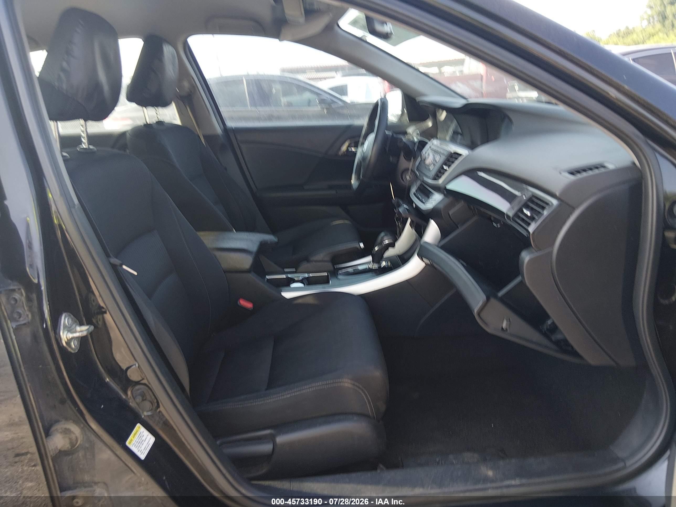 2014 Honda Accord Sport Black vin: 1HGCR2F57EA200166