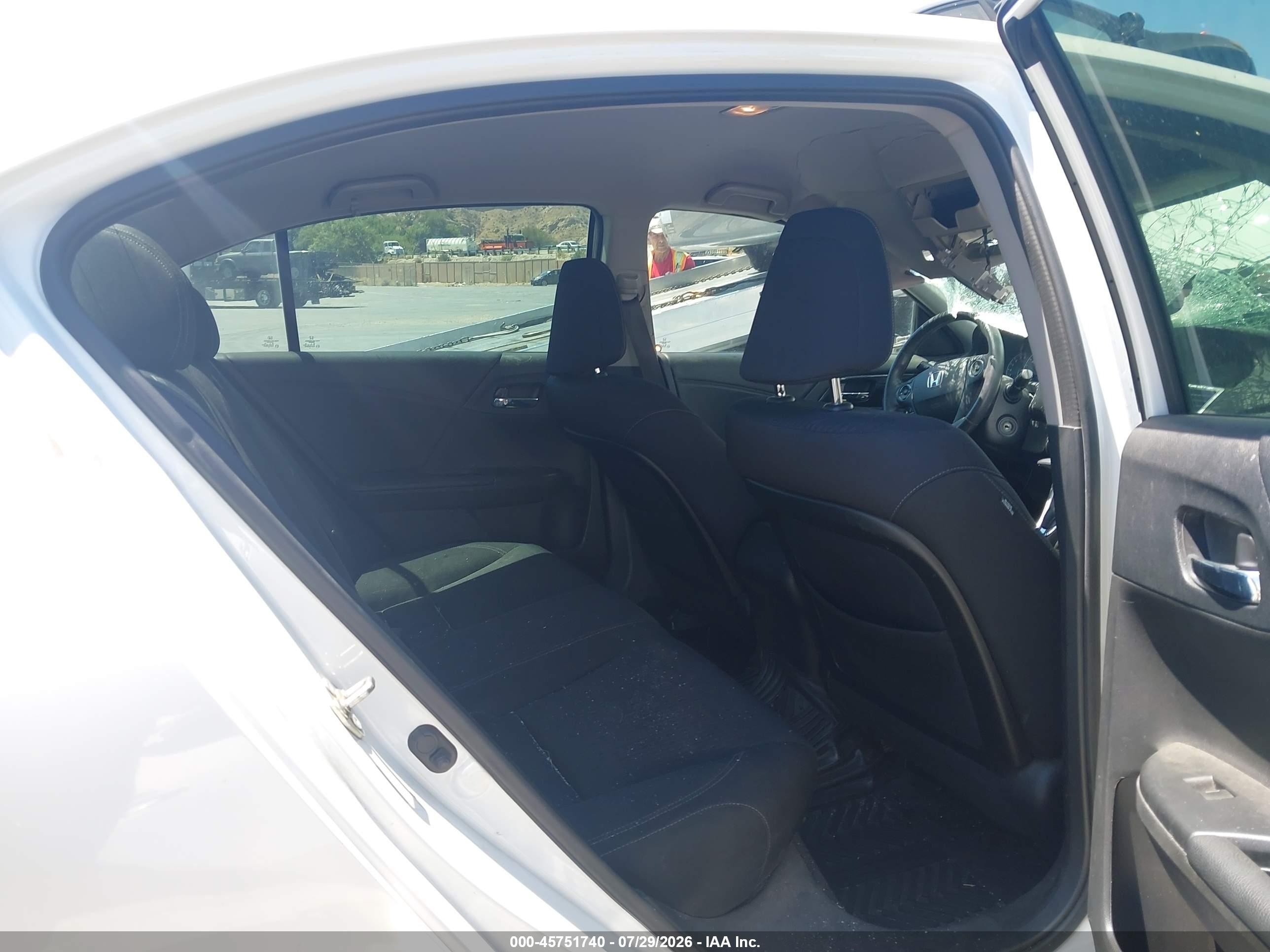 2014 Honda Accord Sport Белый vin: 1HGCR2F57EA225357