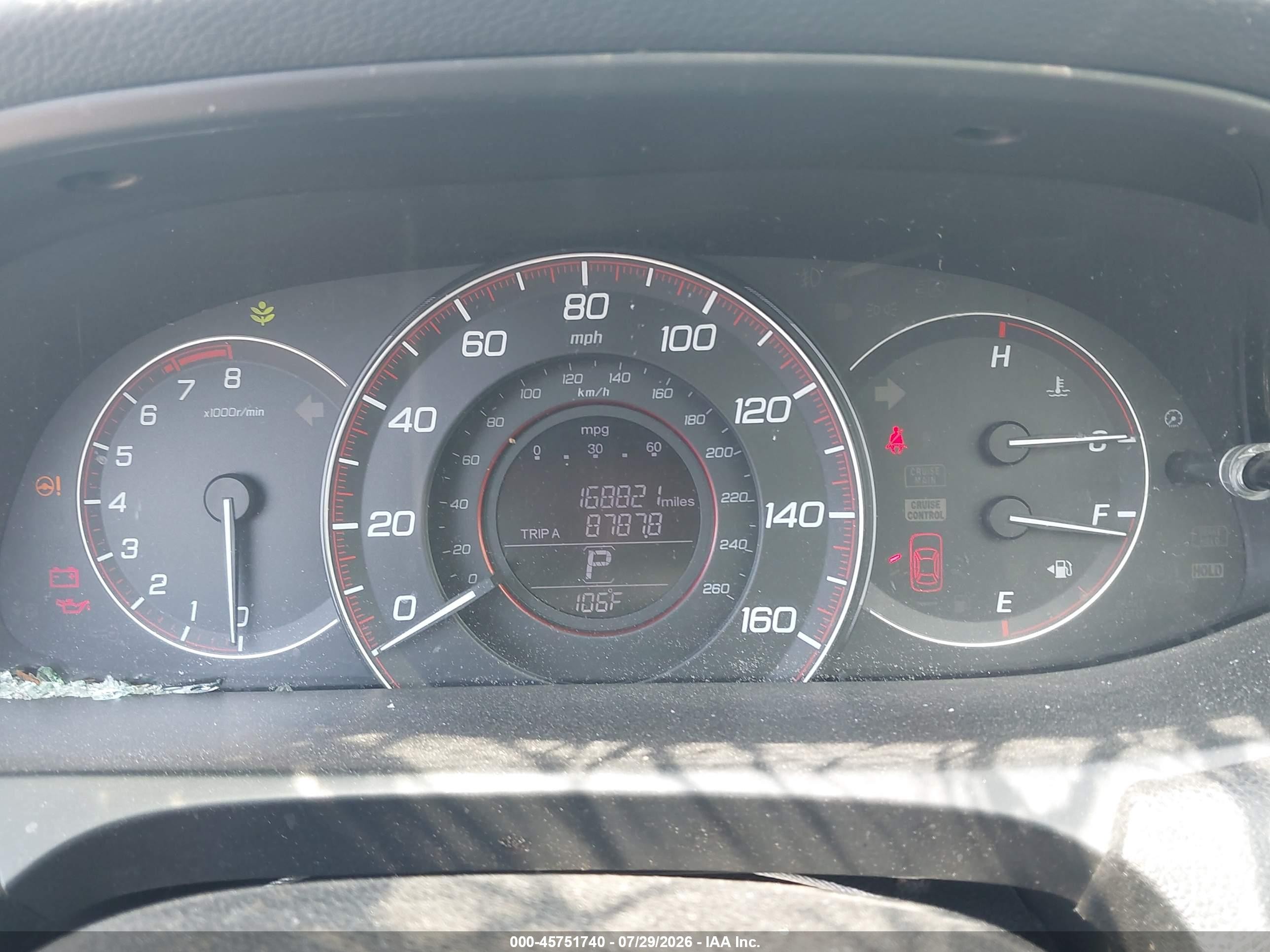 2014 Honda Accord Sport Белый vin: 1HGCR2F57EA225357