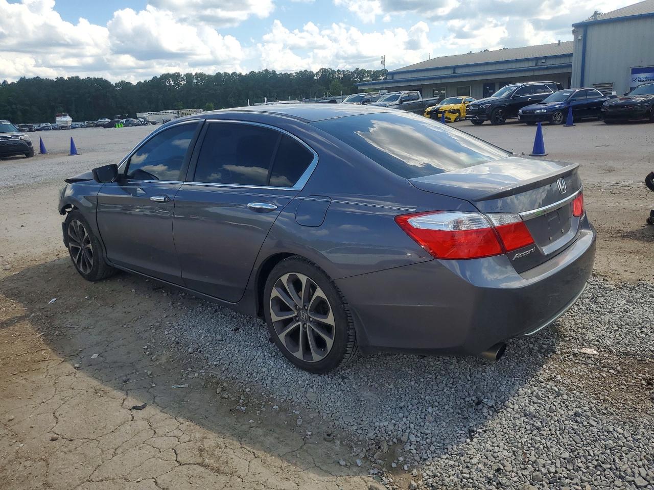 2015 Honda Accord Sport Серый vin: 1HGCR2F57FA014189