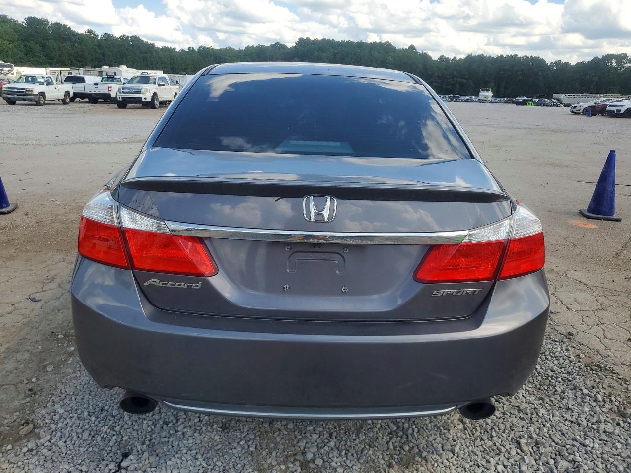2015 Honda Accord Sport Серый vin: 1HGCR2F57FA014189