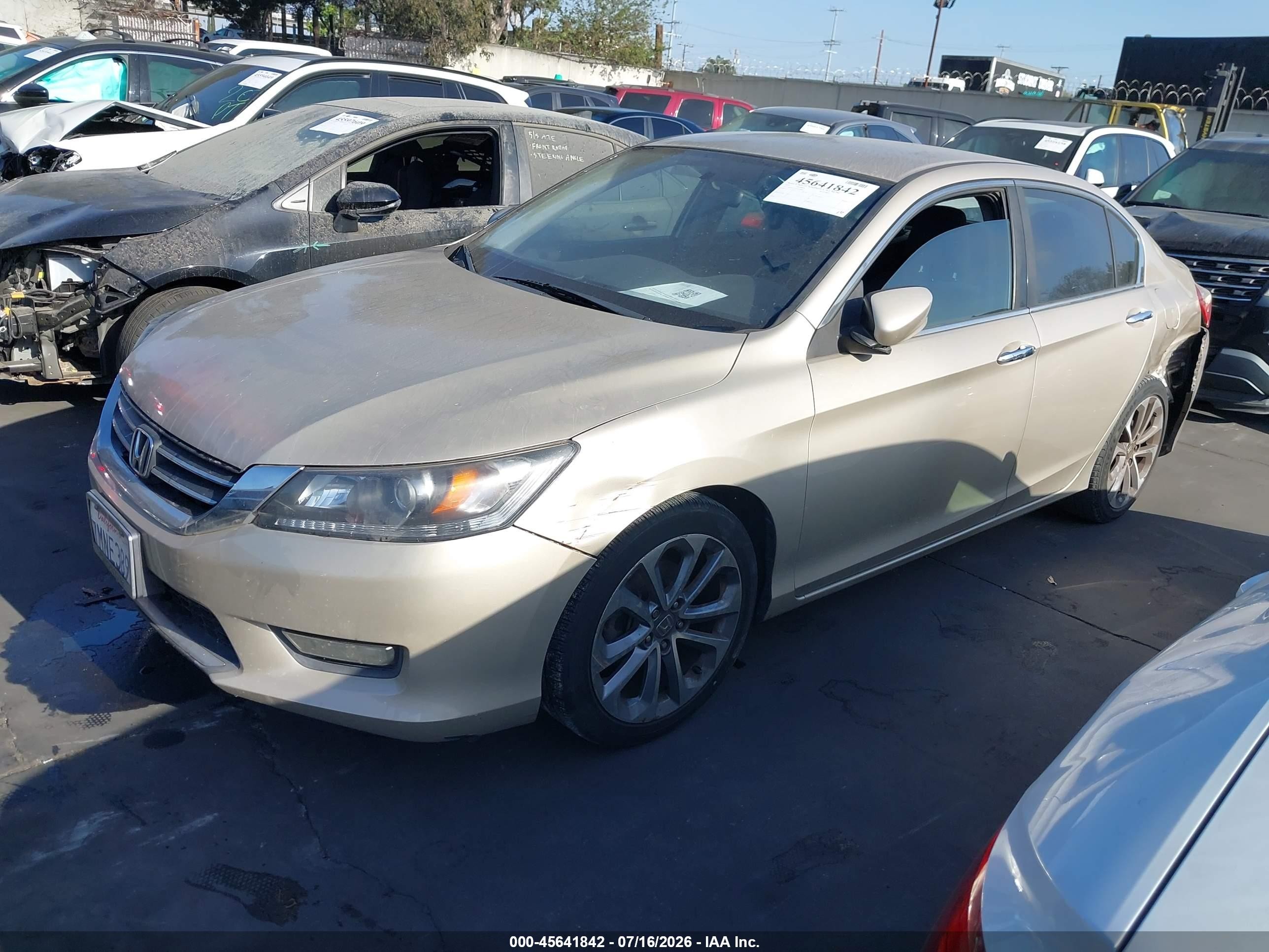 2015 Honda Accord Sport Gold vin: 1HGCR2F57FA028867