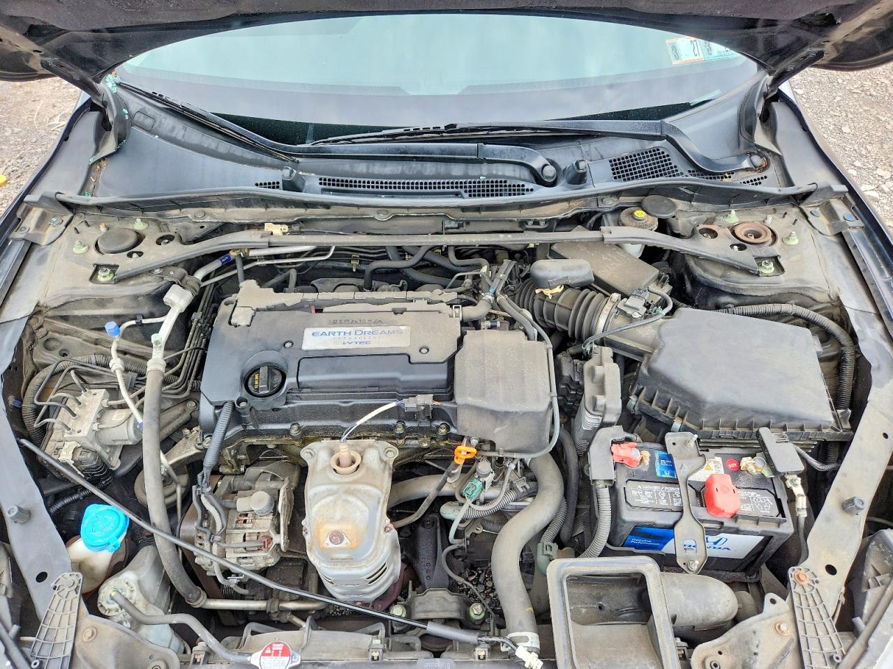 2015 Honda Accord Sport Черный vin: 1HGCR2F57FA046706