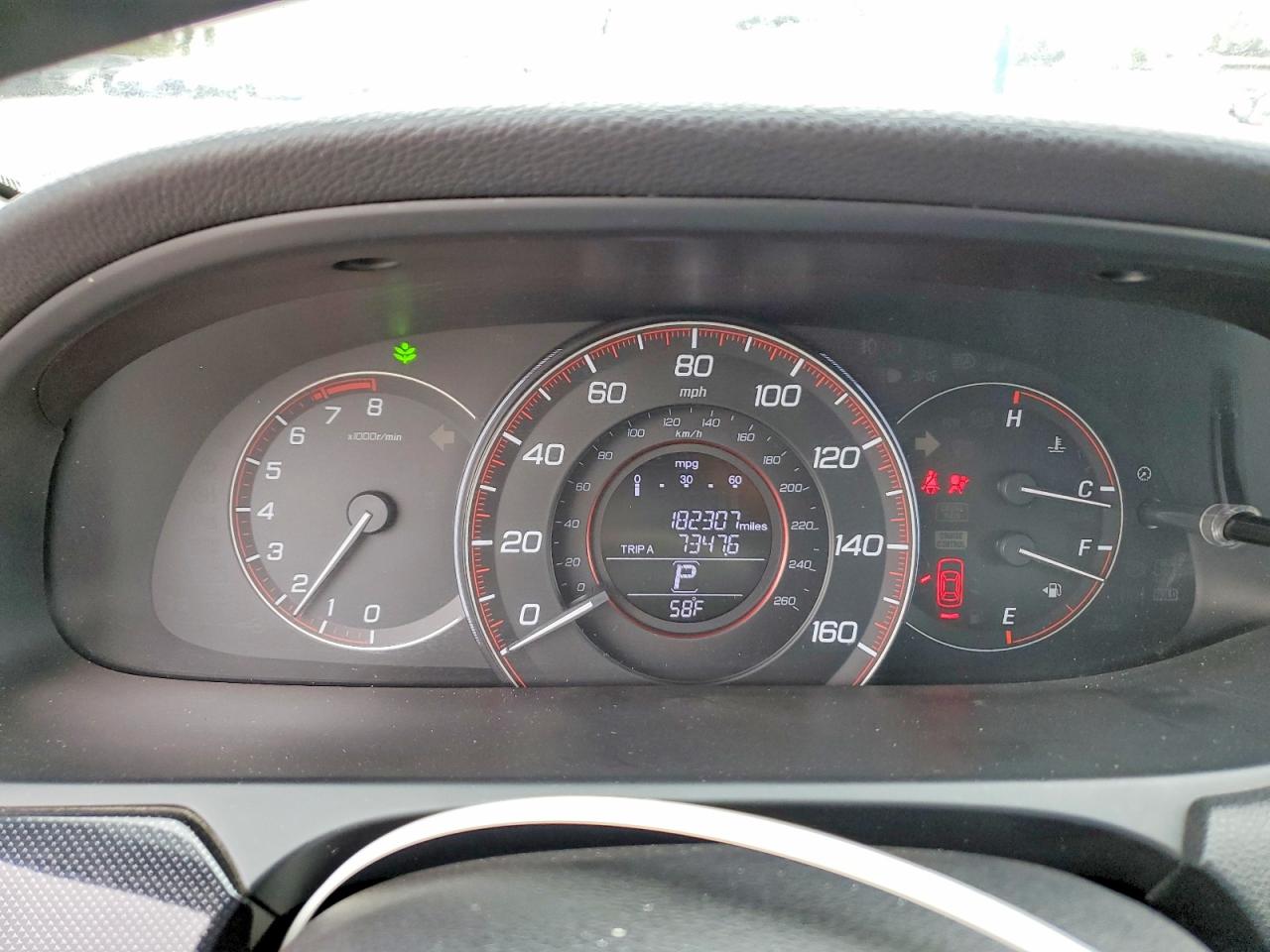 2015 Honda Accord Sport Белый vin: 1HGCR2F57FA071685
