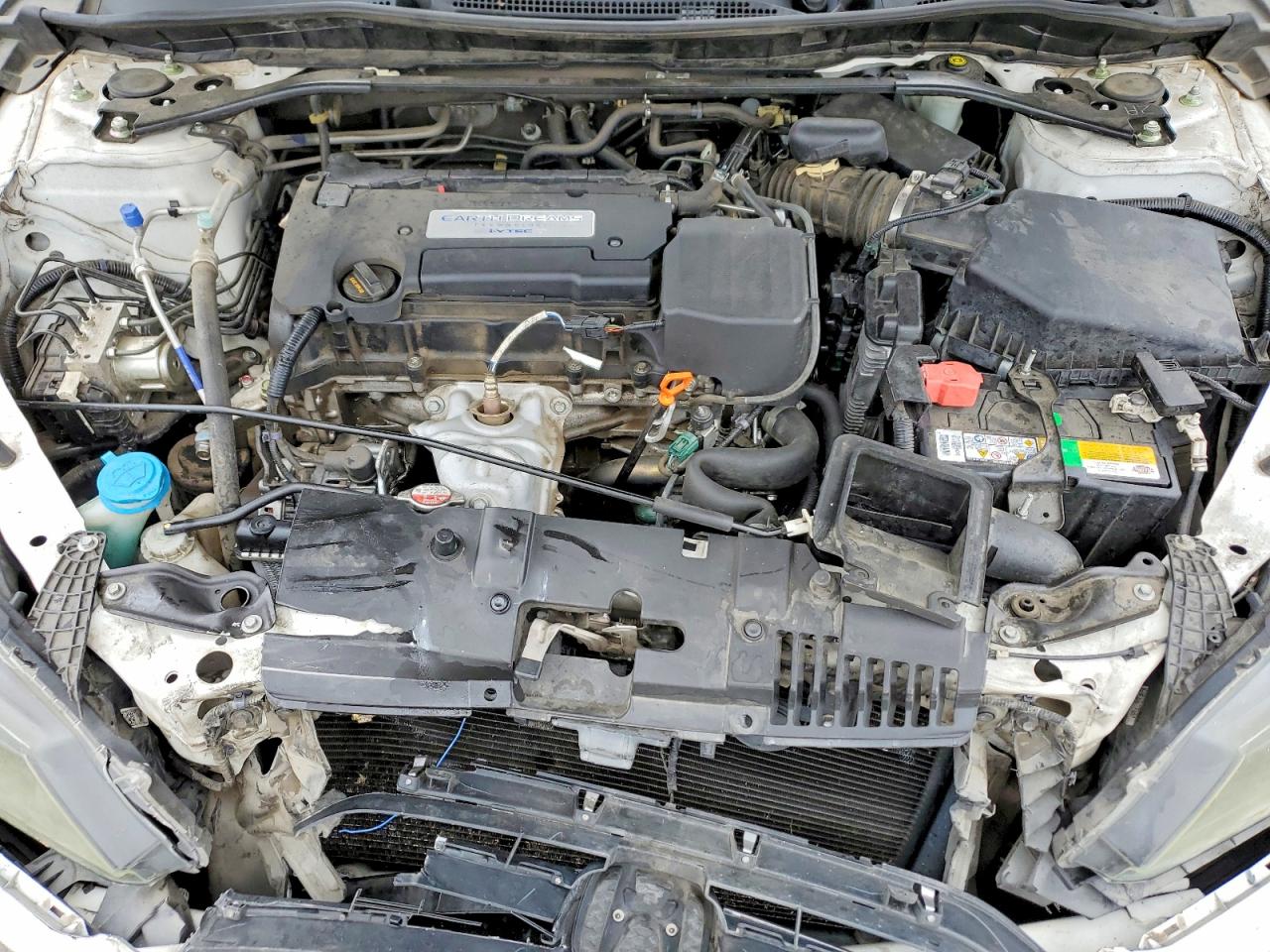 2015 Honda Accord Sport Белый vin: 1HGCR2F57FA071685