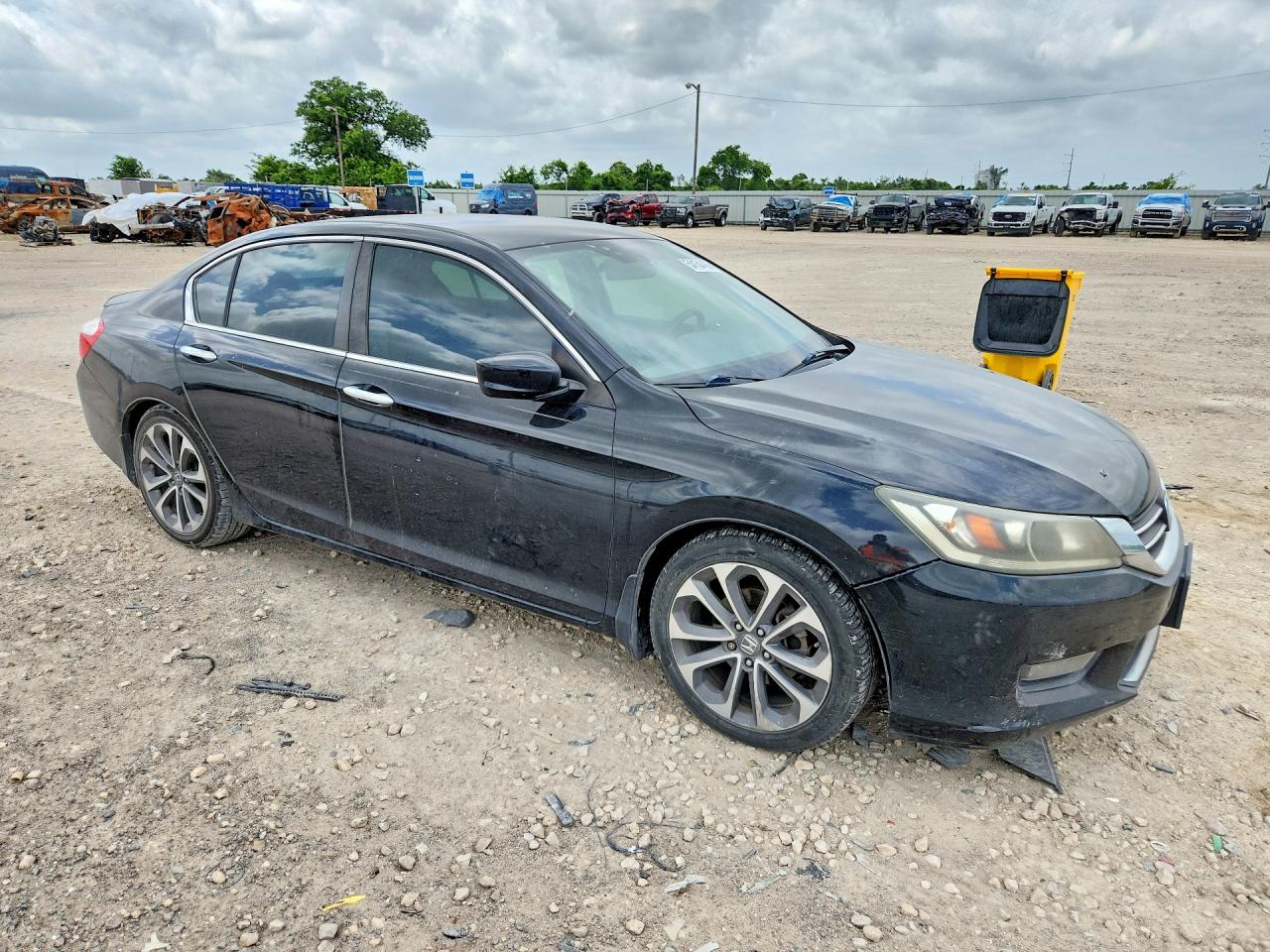 2015 Honda Accord Sport Black vin: 1HGCR2F57FA084307