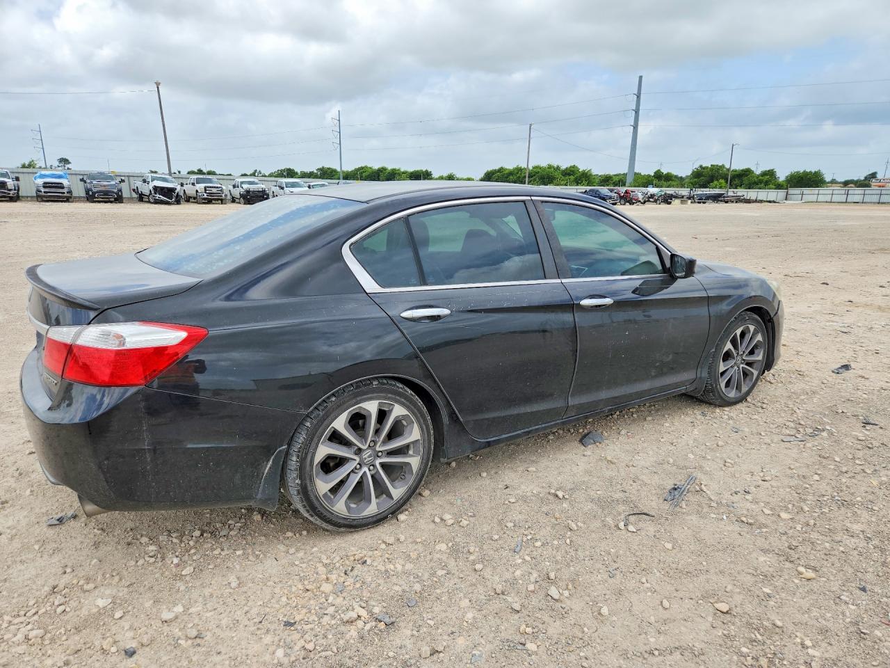 2015 Honda Accord Sport Black vin: 1HGCR2F57FA084307