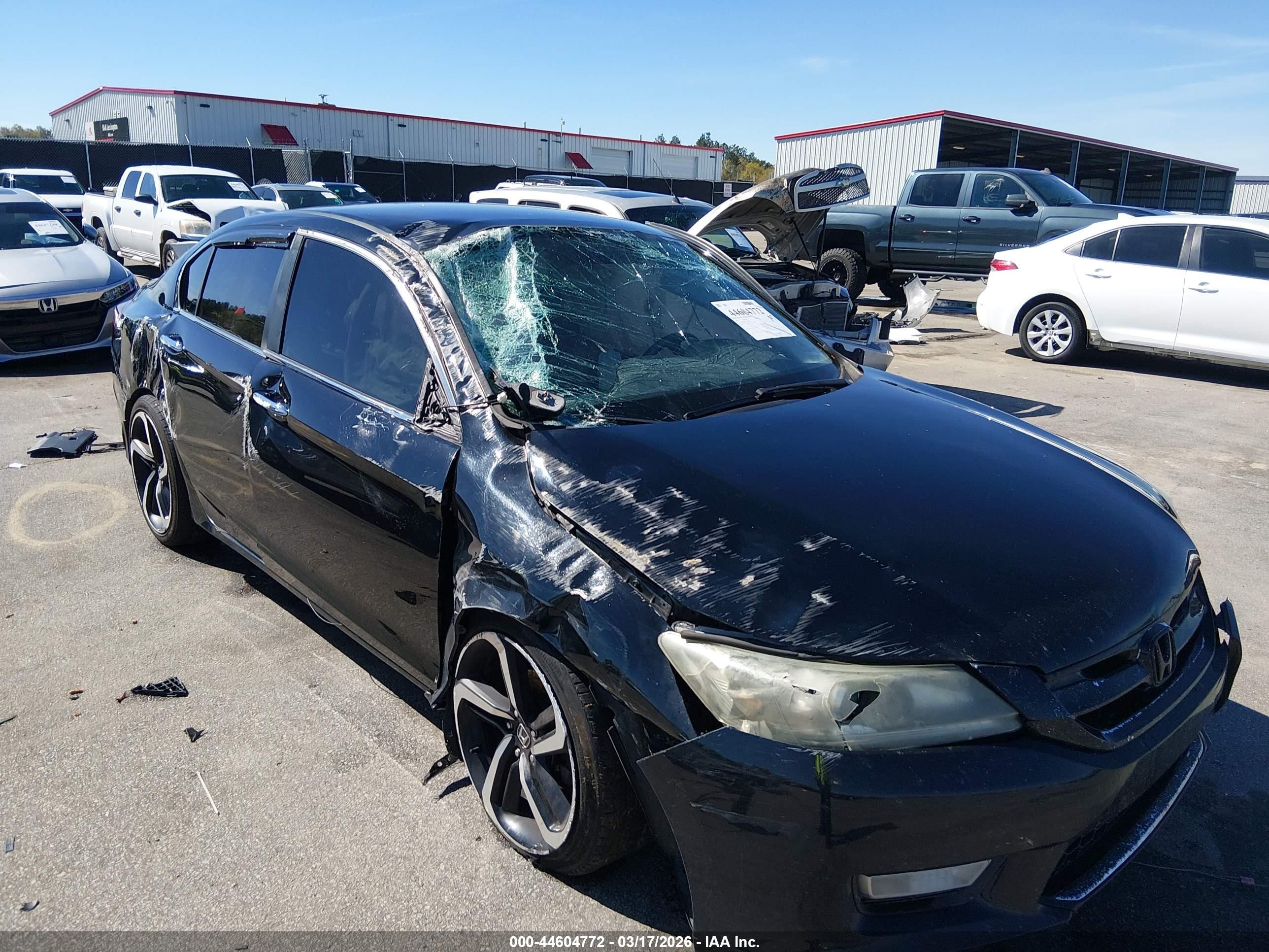 2015 Honda Accord Sport Black vin: 1HGCR2F57FA119816