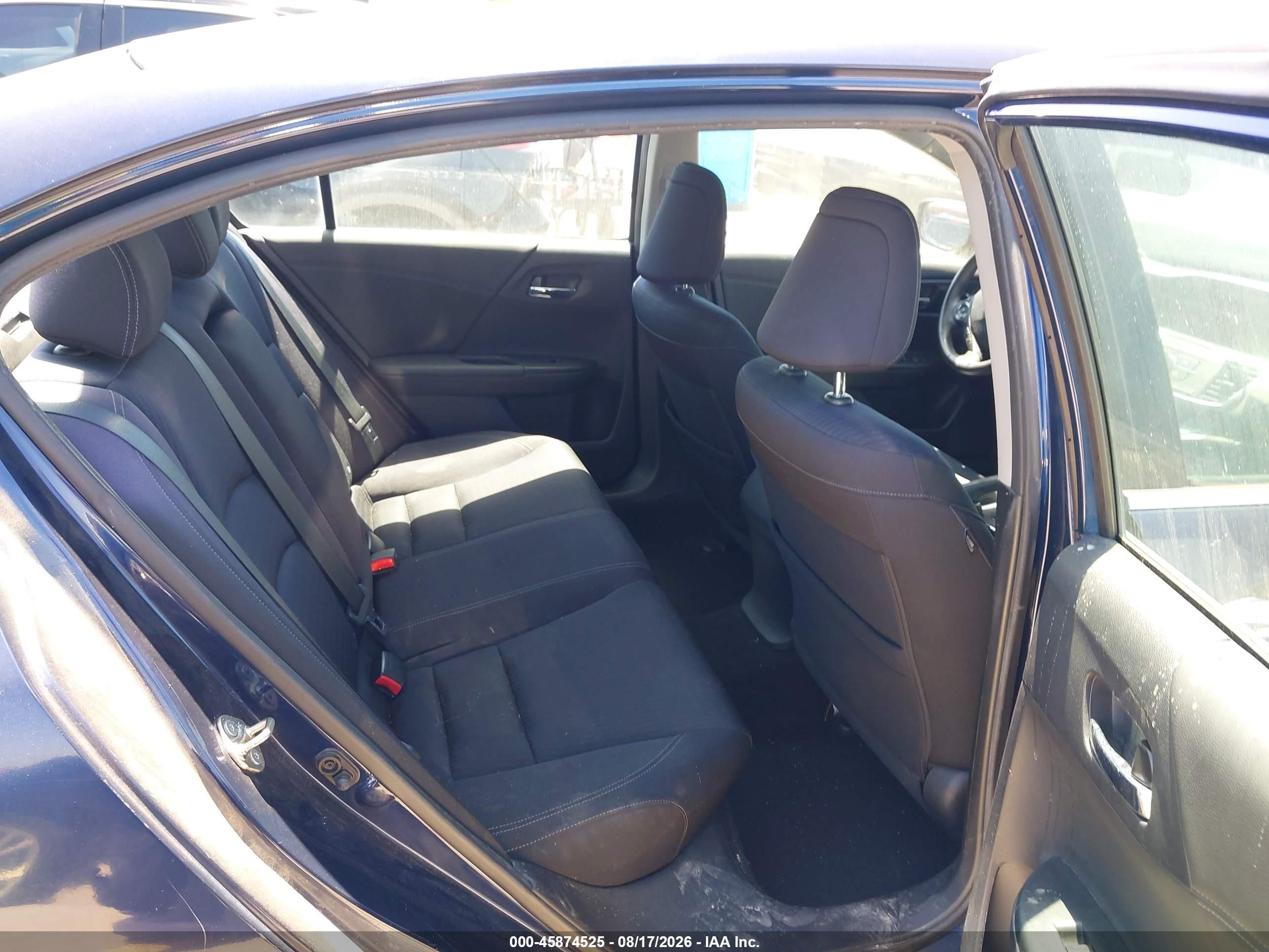 2015 Honda Accord Sport Blue vin: 1HGCR2F57FA134266