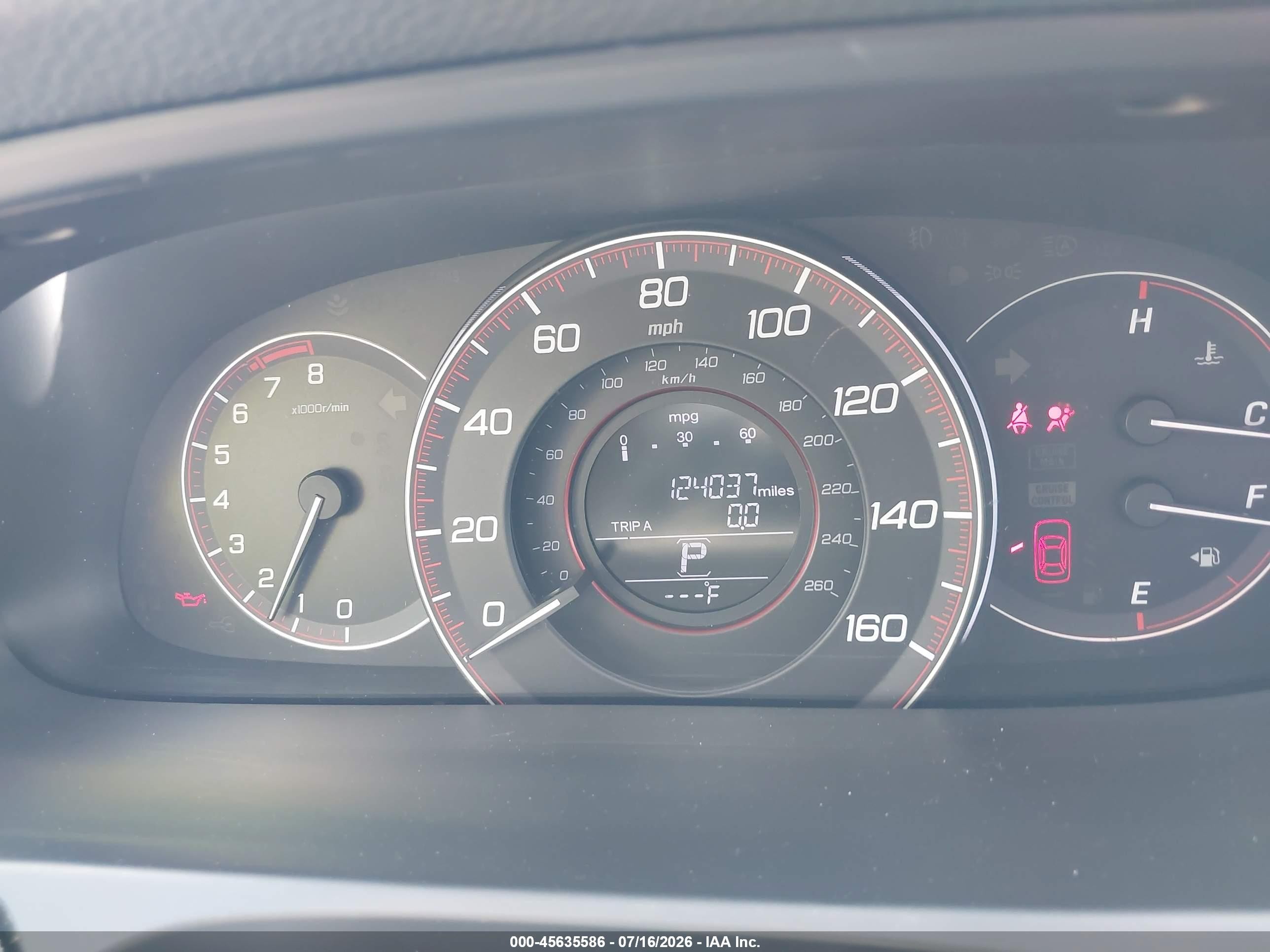 2015 Honda Accord Sport Синий vin: 1HGCR2F57FA273426