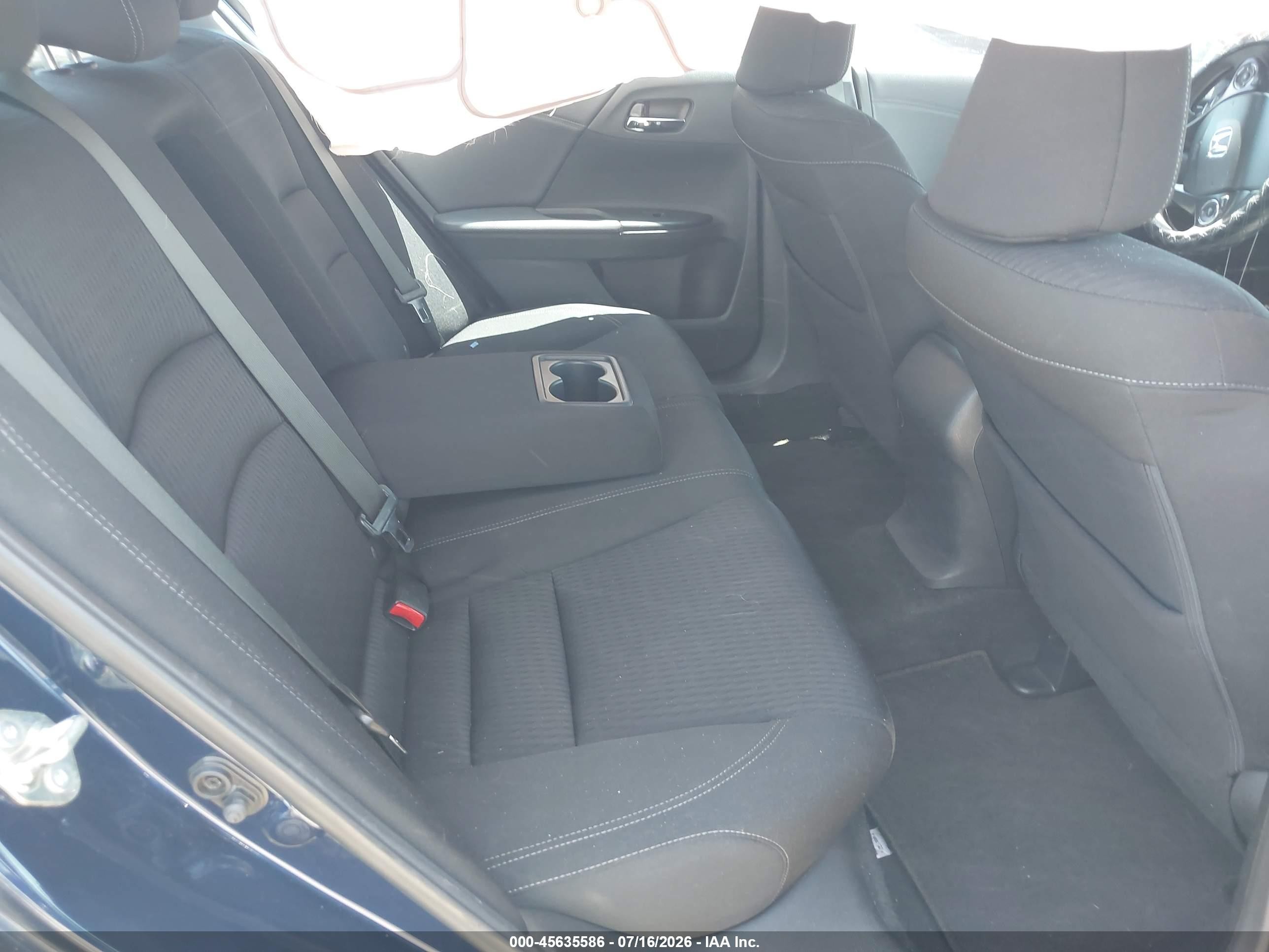 2015 Honda Accord Sport Синий vin: 1HGCR2F57FA273426