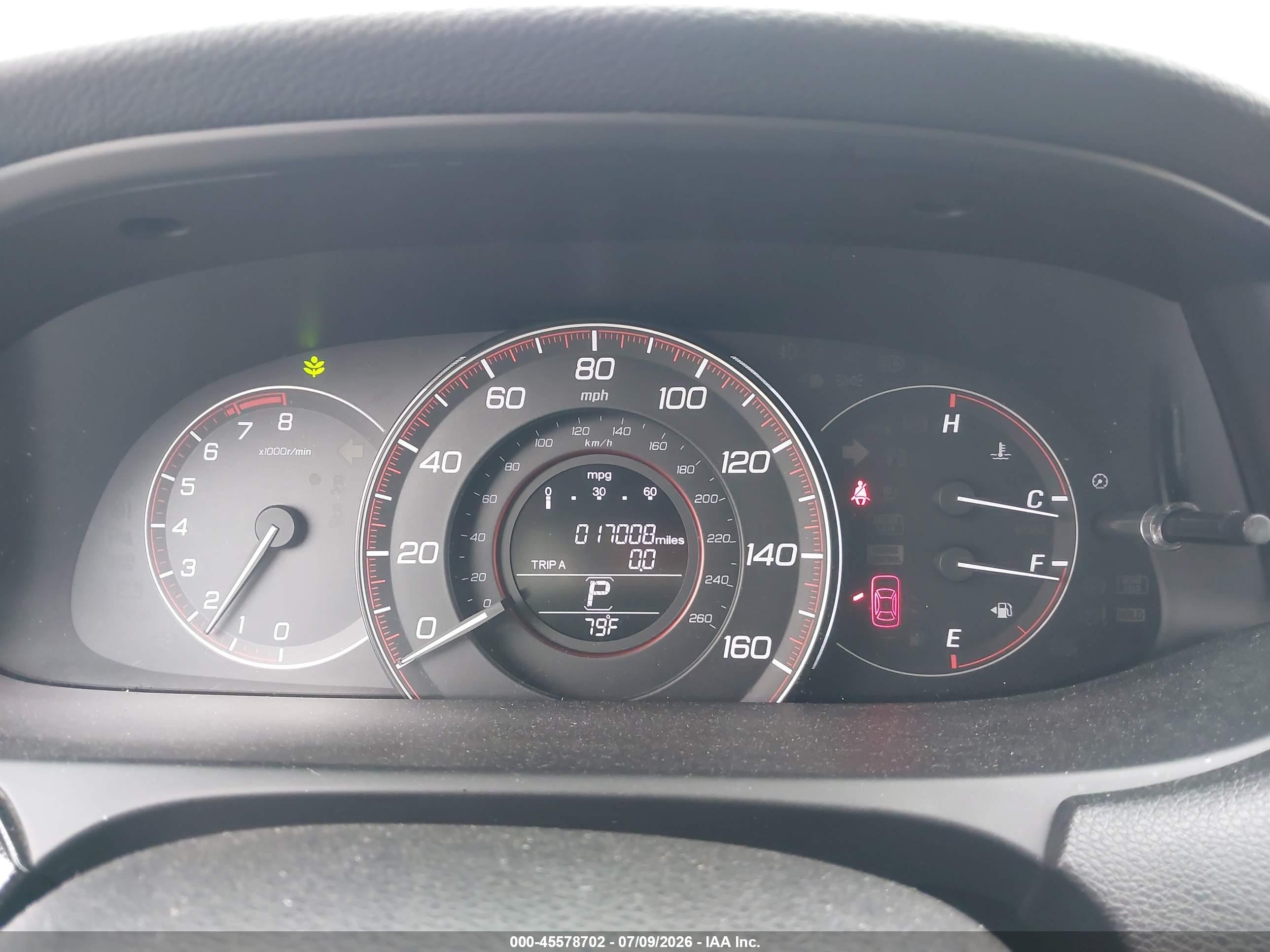 2015 Honda Accord Sport White vin: 1HGCR2F57FA275080