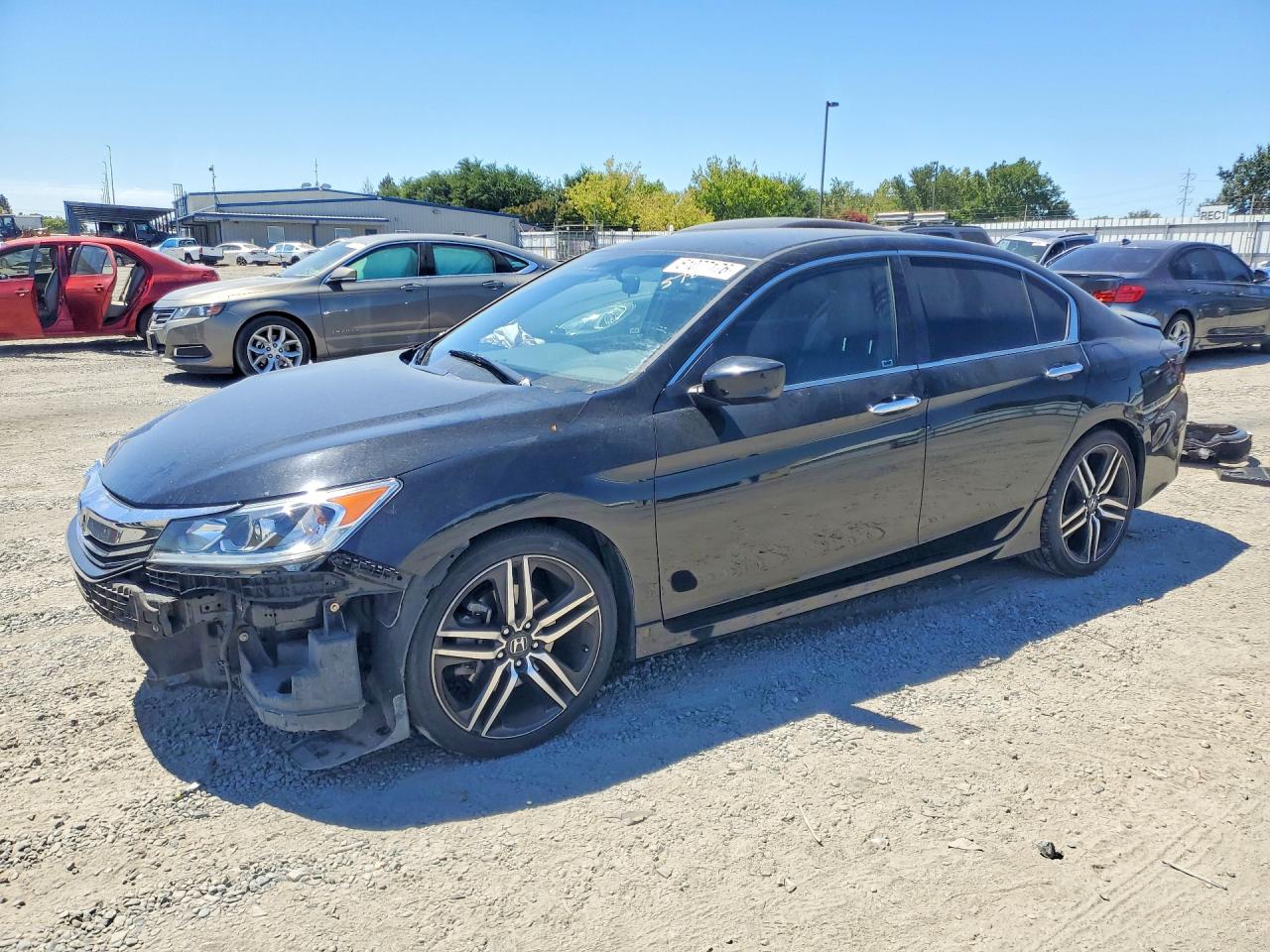 2016 Honda Accord Sport Black vin: 1HGCR2F57GA173084