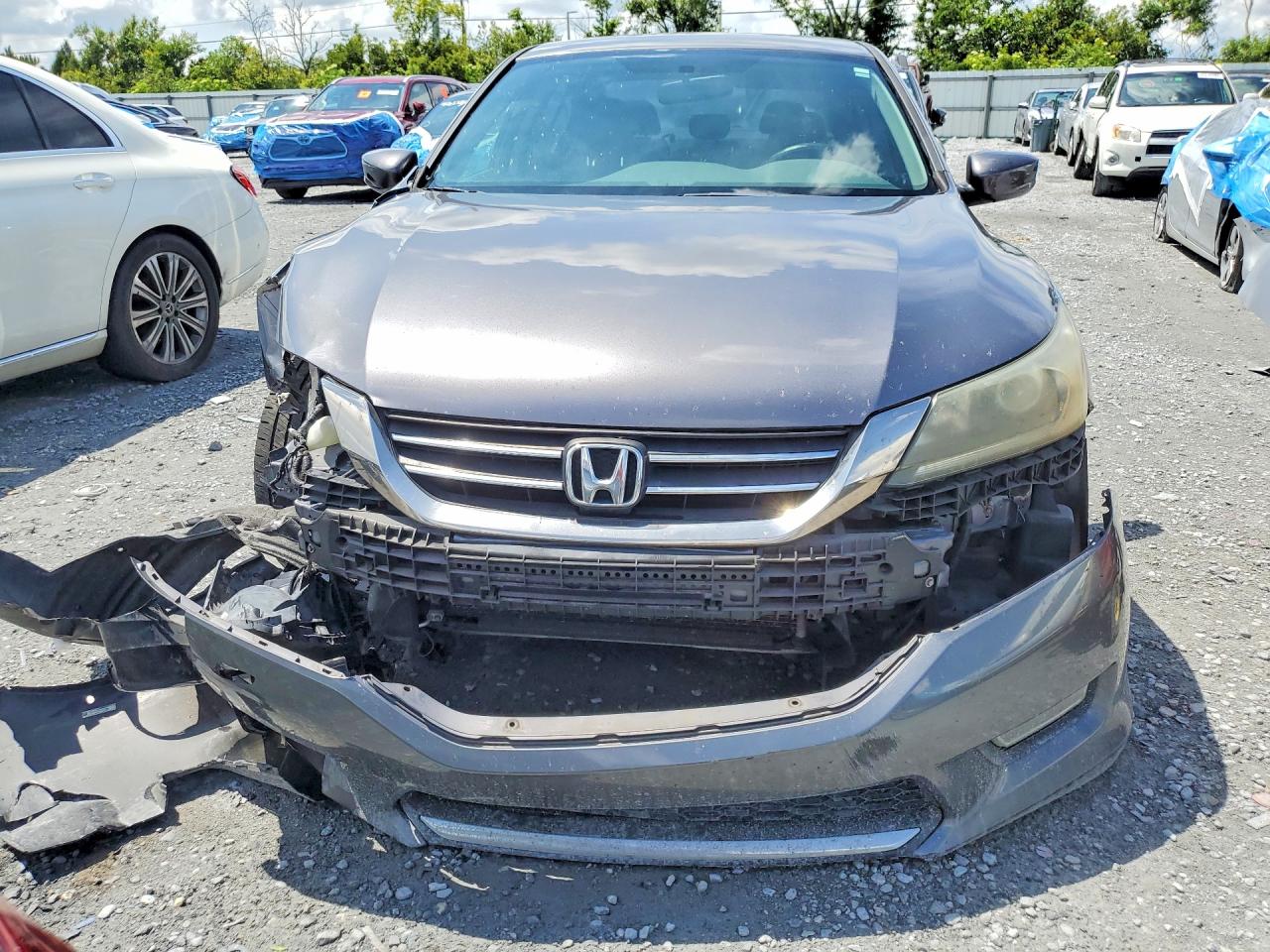 2013 Honda Accord Sport Серый vin: 1HGCR2F58DA004655