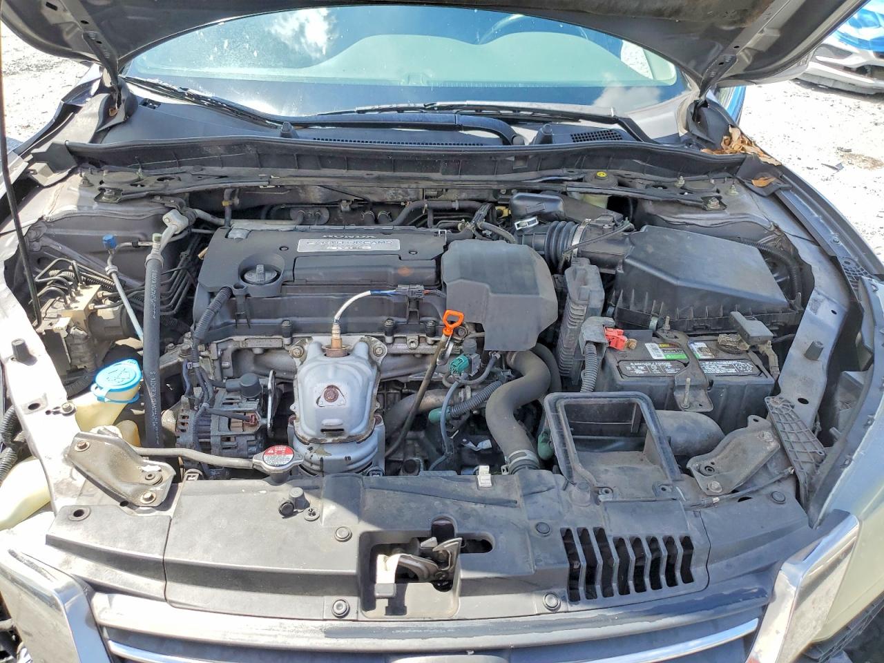 2013 Honda Accord Sport Серый vin: 1HGCR2F58DA004655
