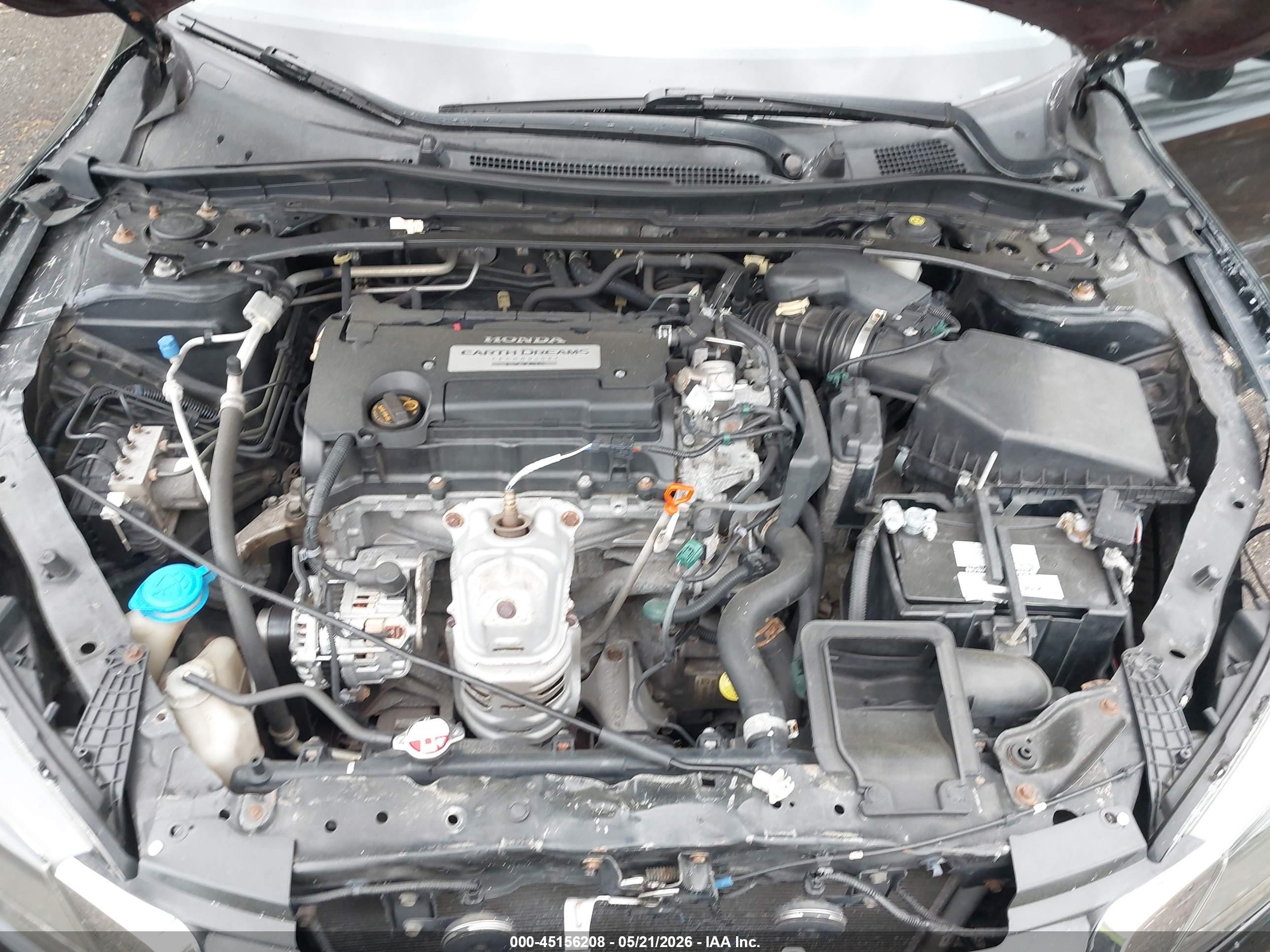 2013 Honda Accord Sport Черный vin: 1HGCR2F58DA042242