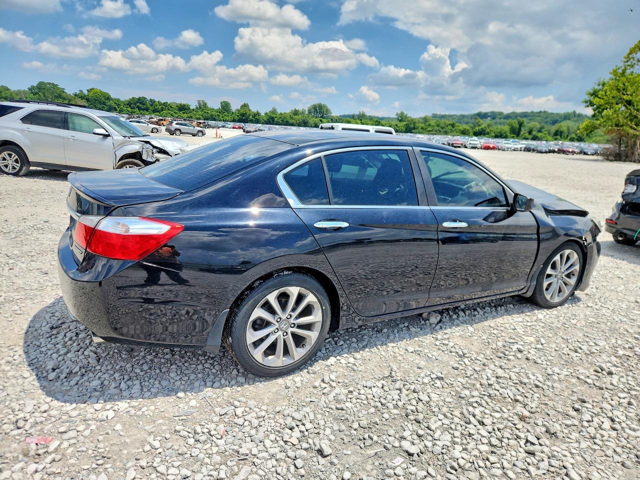 2013 Honda Accord Sport Black vin: 1HGCR2F58DA072387