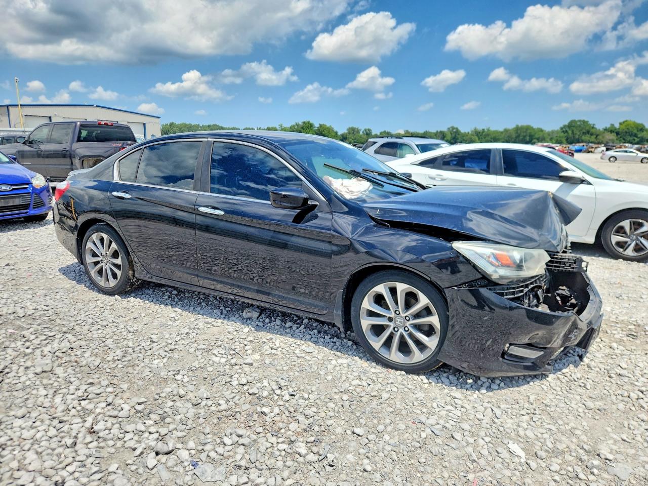 2013 Honda Accord Sport Black vin: 1HGCR2F58DA072387