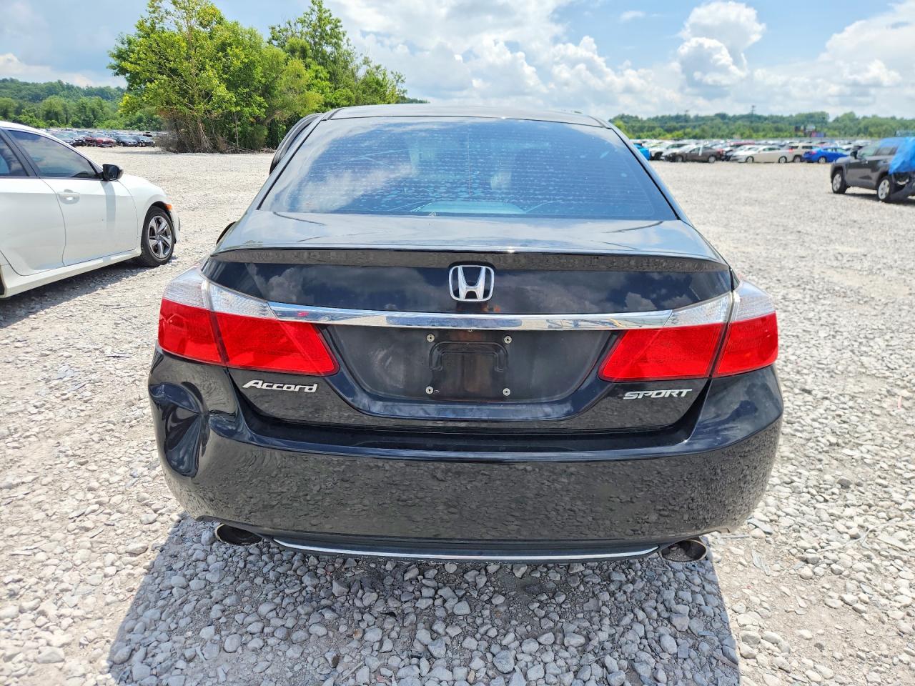 2013 Honda Accord Sport Black vin: 1HGCR2F58DA072387