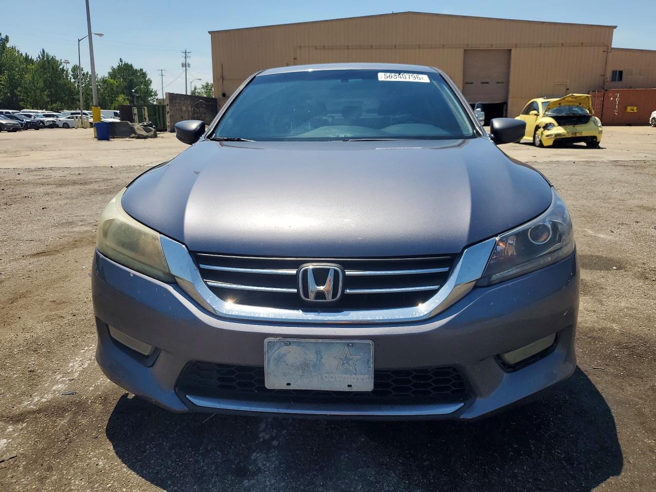 2013 Honda Accord Sport Gray vin: 1HGCR2F58DA078030