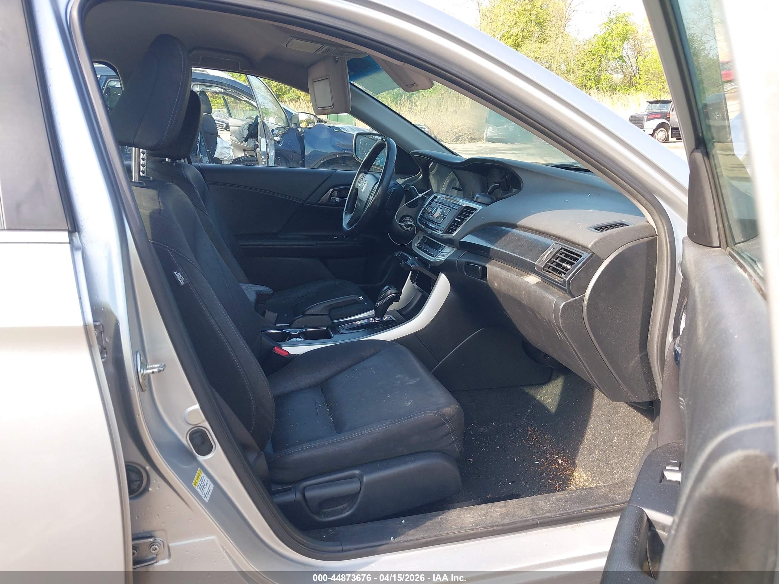 2013 Honda Accord Sport Silver vin: 1HGCR2F58DA088458