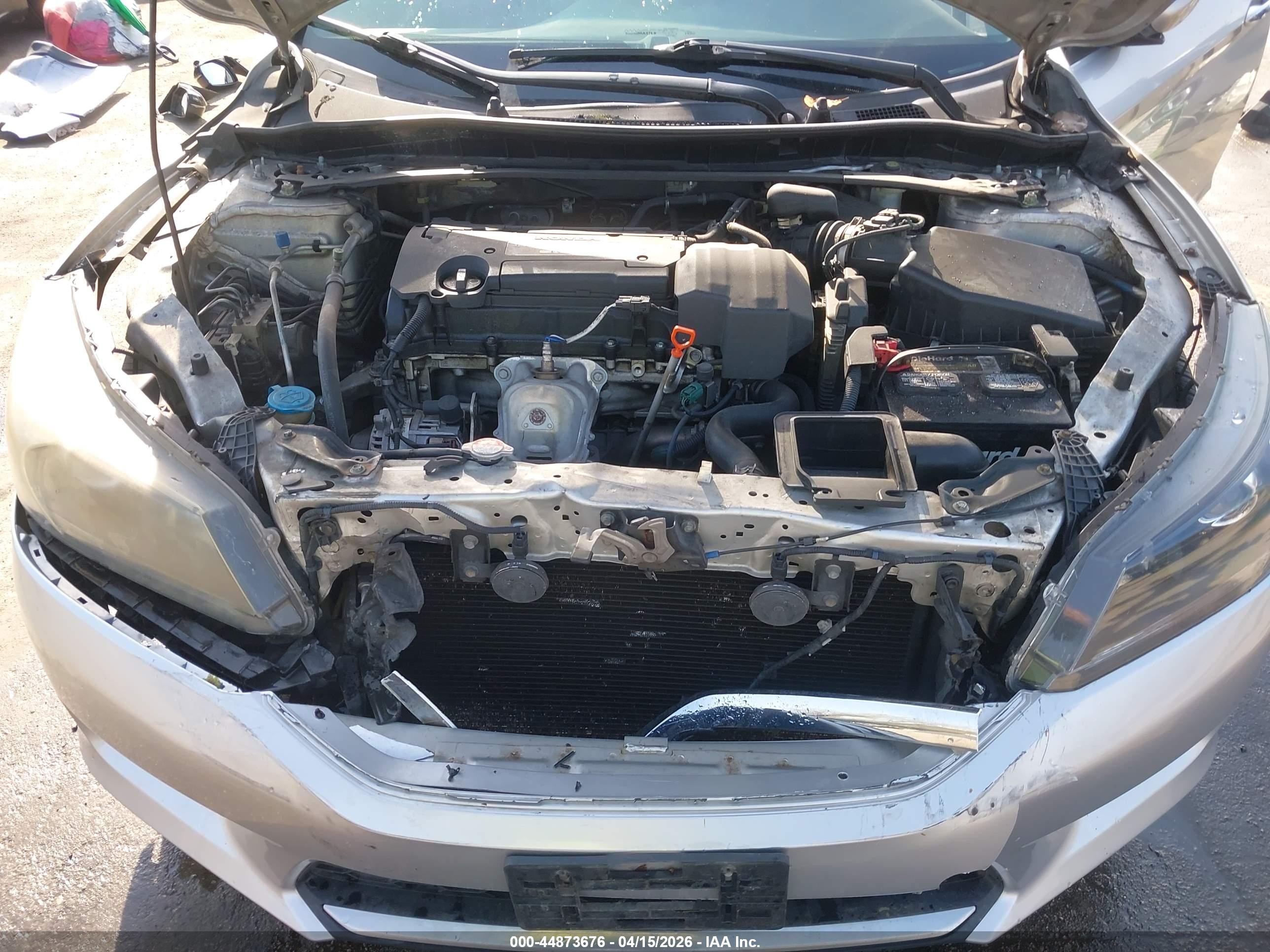 2013 Honda Accord Sport Silver vin: 1HGCR2F58DA088458