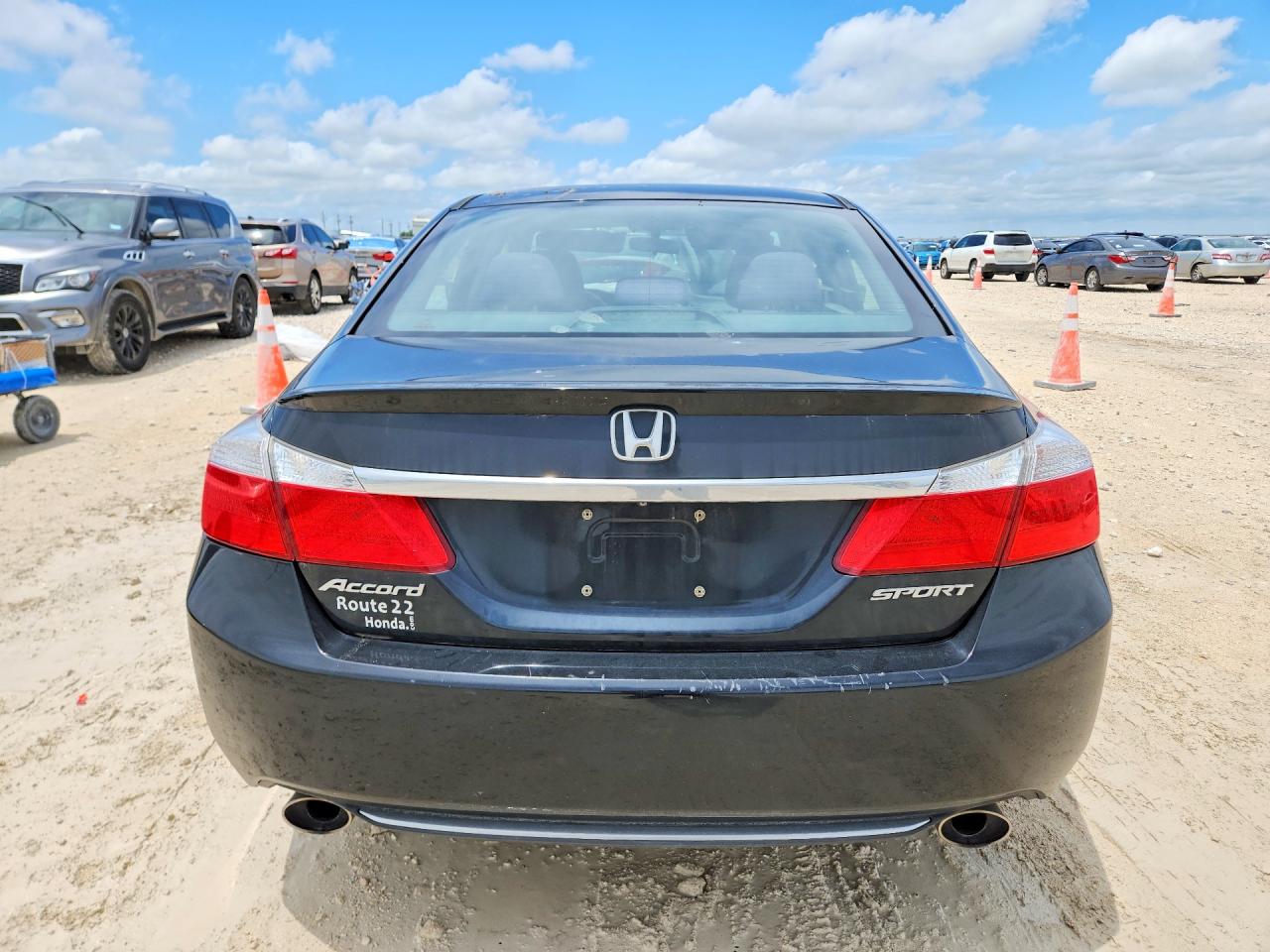 2013 Honda Accord Sport Black vin: 1HGCR2F58DA100799