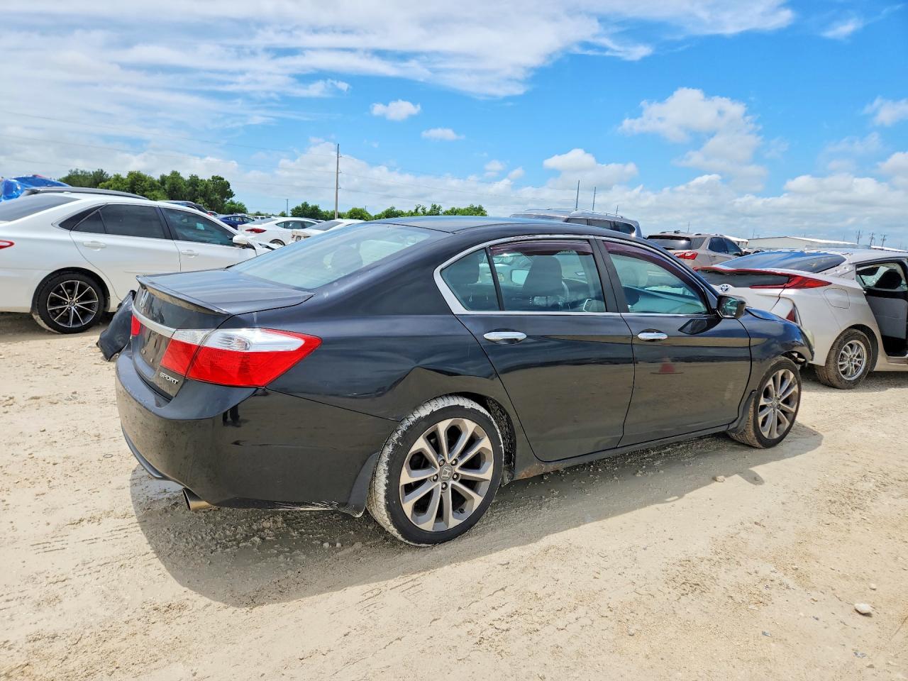 2013 Honda Accord Sport Black vin: 1HGCR2F58DA100799